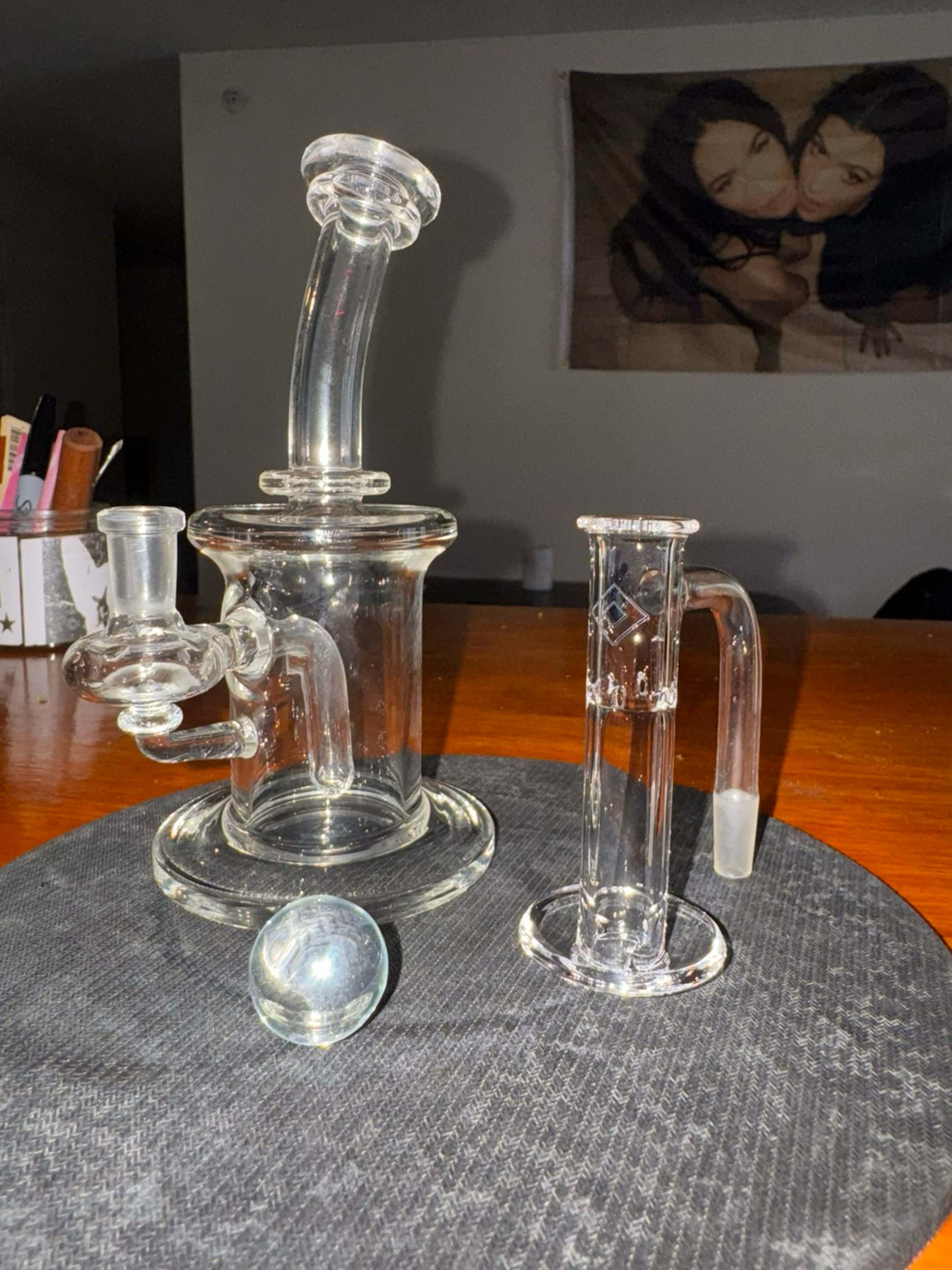 Preview pic of Mad Scientist Jammer + Diamond Glass Banger