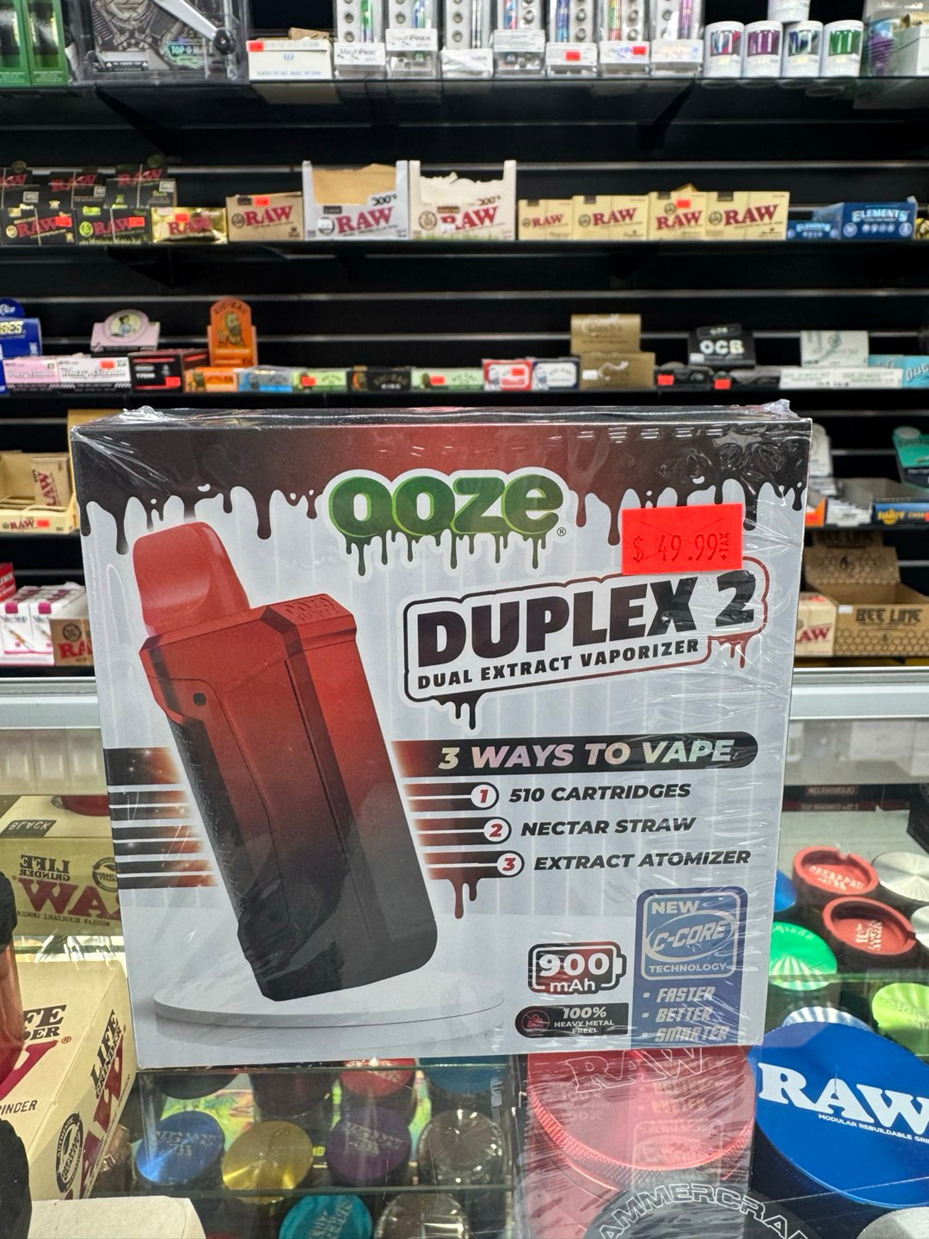 Preview pic of Ooze duplex 2 red