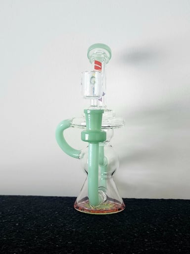 Preview pic of 8.5"H Falcon Recycler + Banger***Free Shipping***