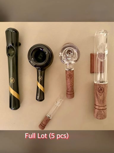Preview pic of BUNDLE Marley Natural - 5 Pcs - Smoked Glass + Black Walnut