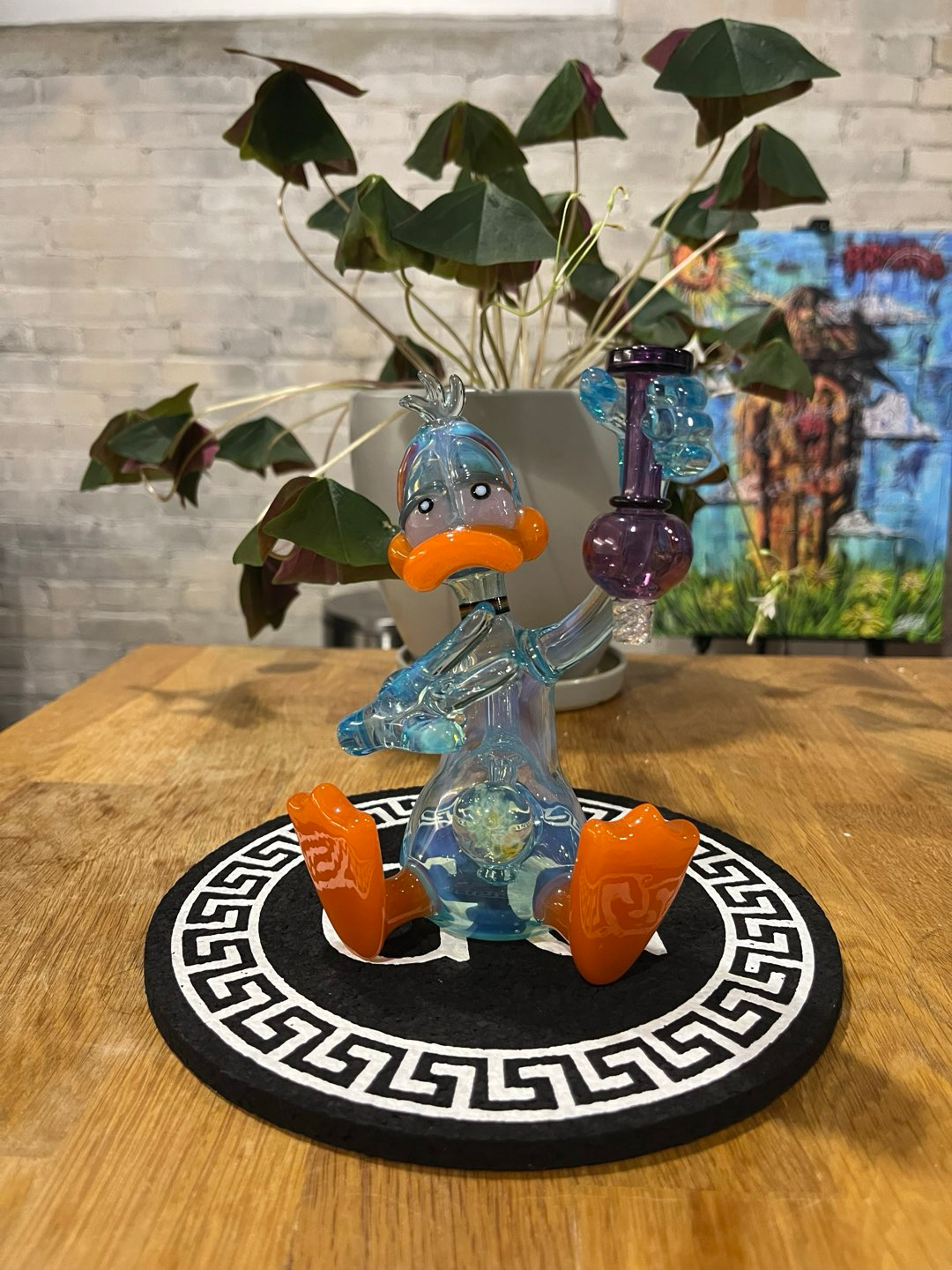 Preview pic of Daffy Duck Dab Rig by Jsmart $3500 Retail With Pelian Case