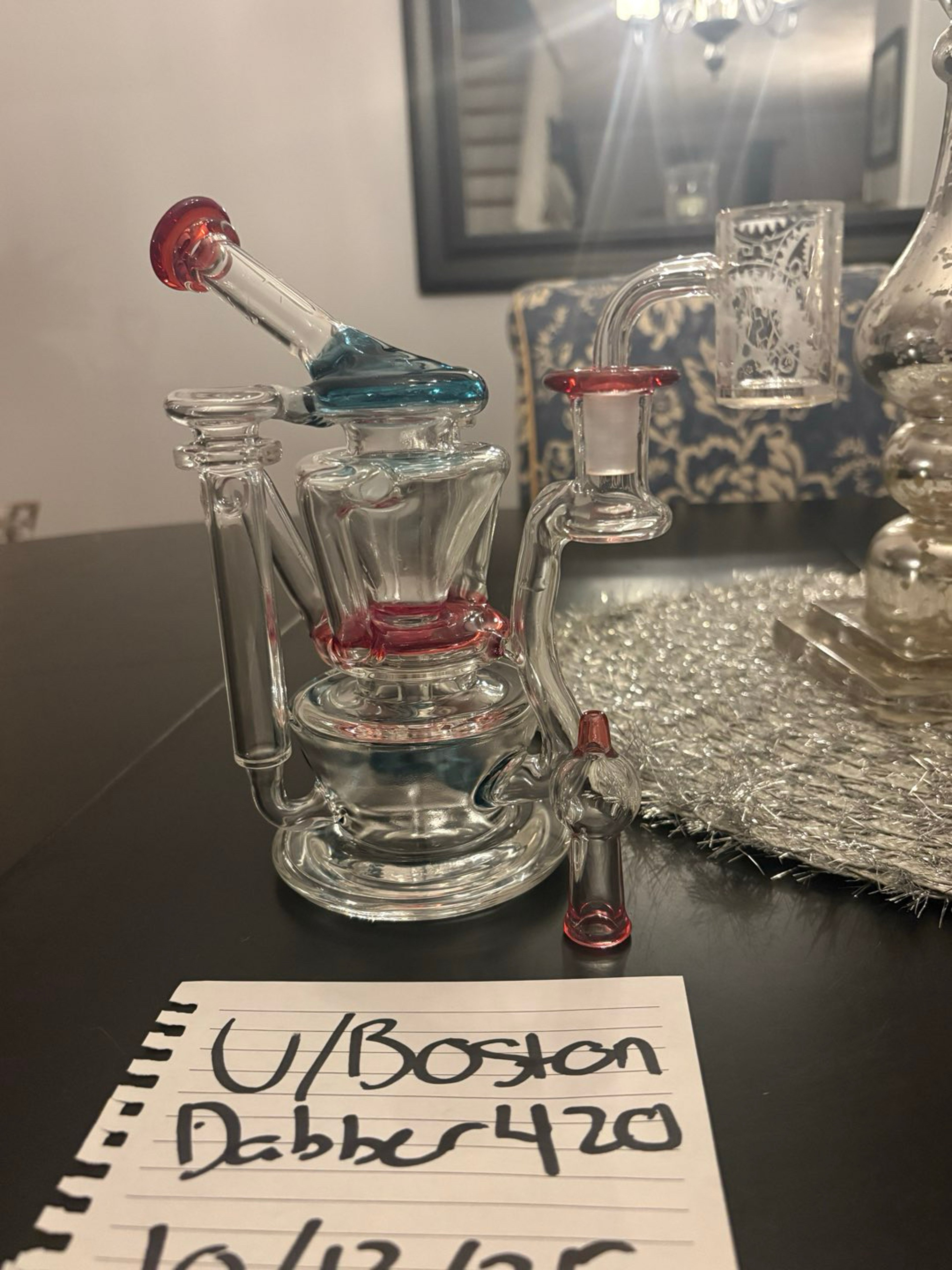 Preview pic of Kyru glass recycler , toro grail and ians glass bubble cap