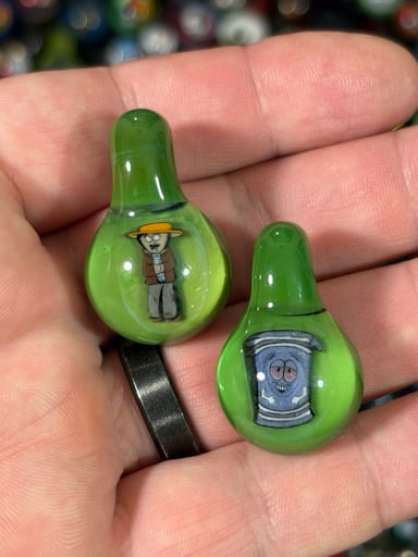 Preview pic of Matching Tegrity Randy and Towelie Pendants