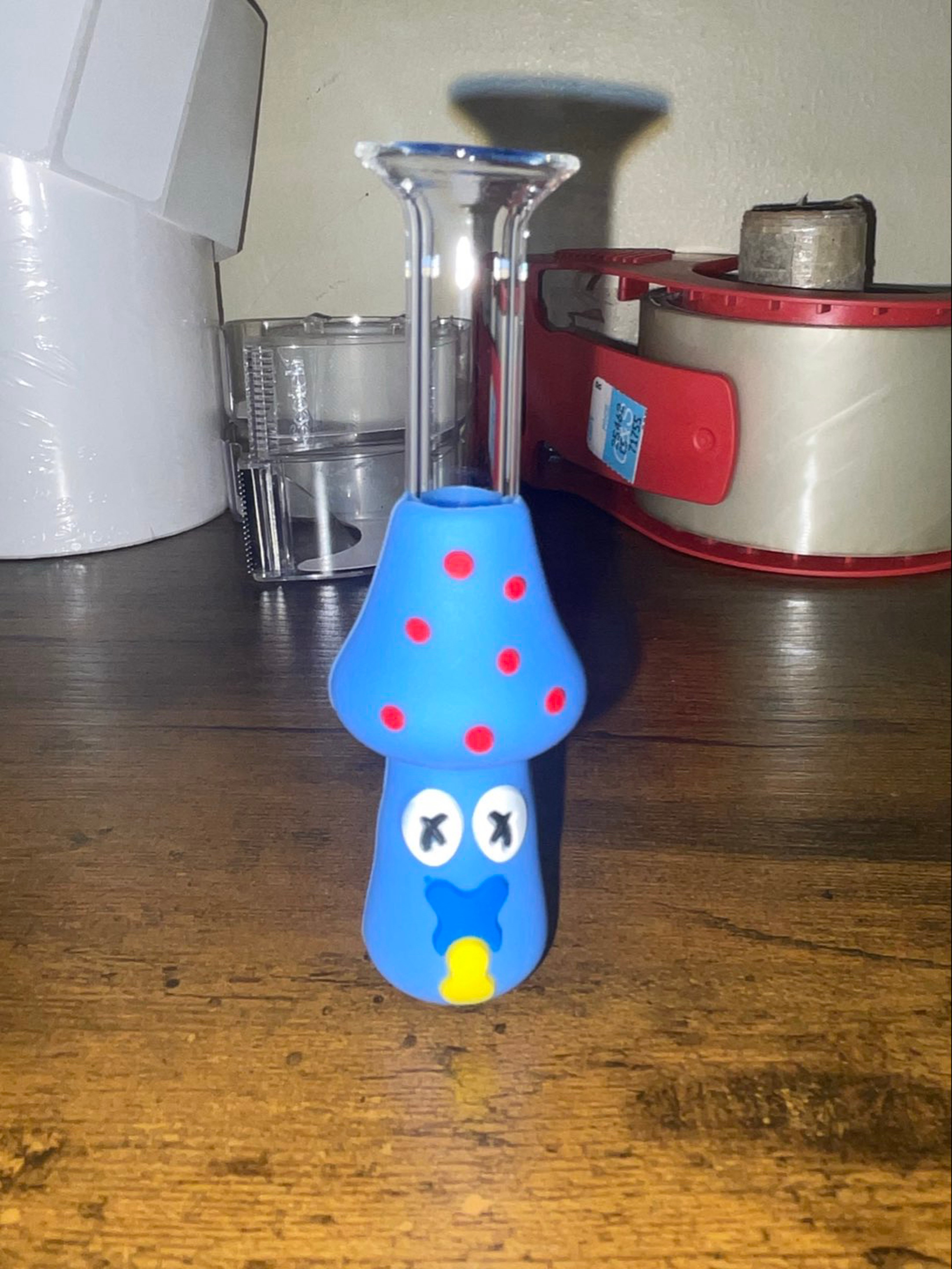 Preview pic of Blue little mushroom nectar collector
