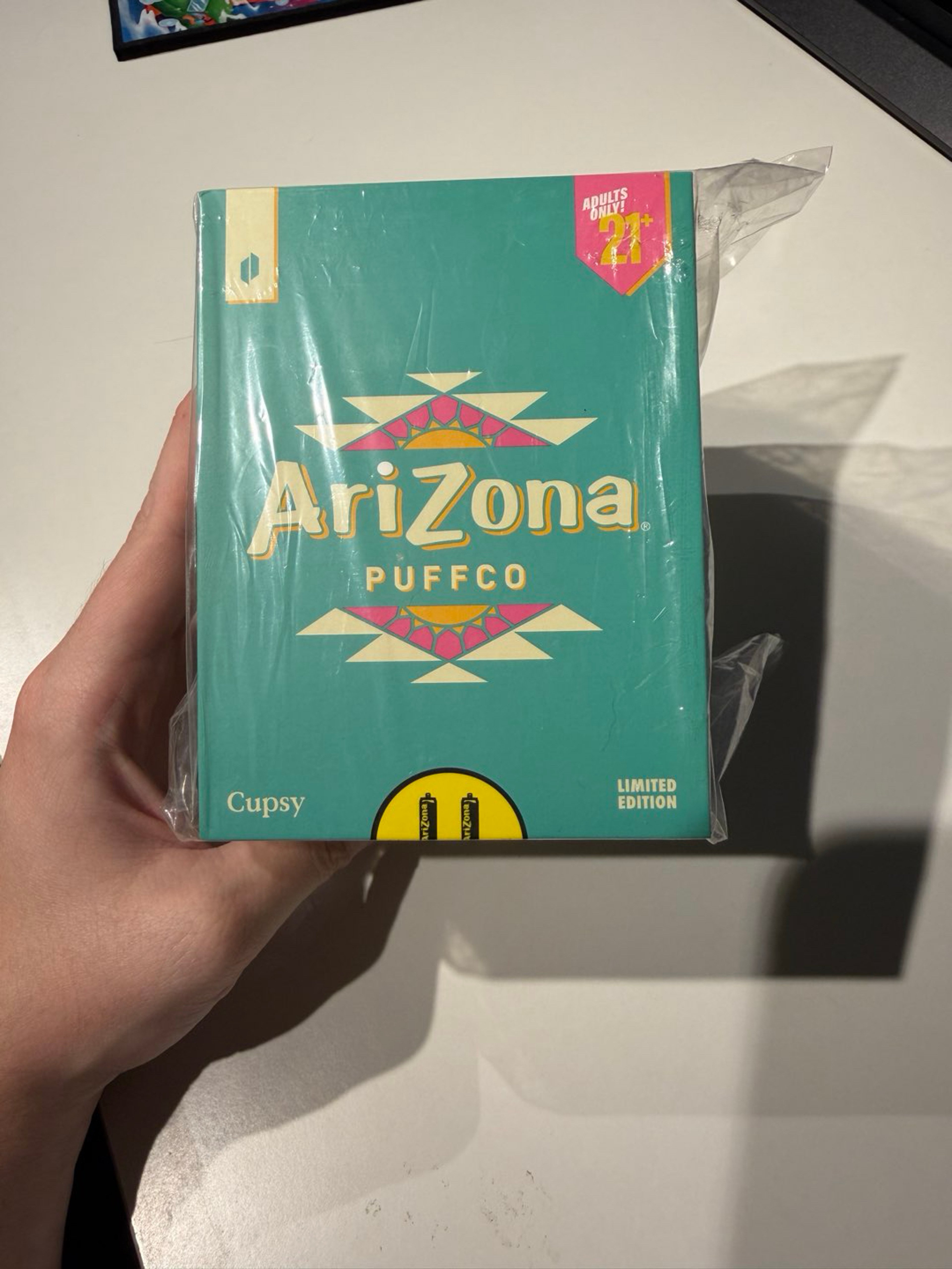 Preview pic of Arizona X Puffco Cupsy Teal