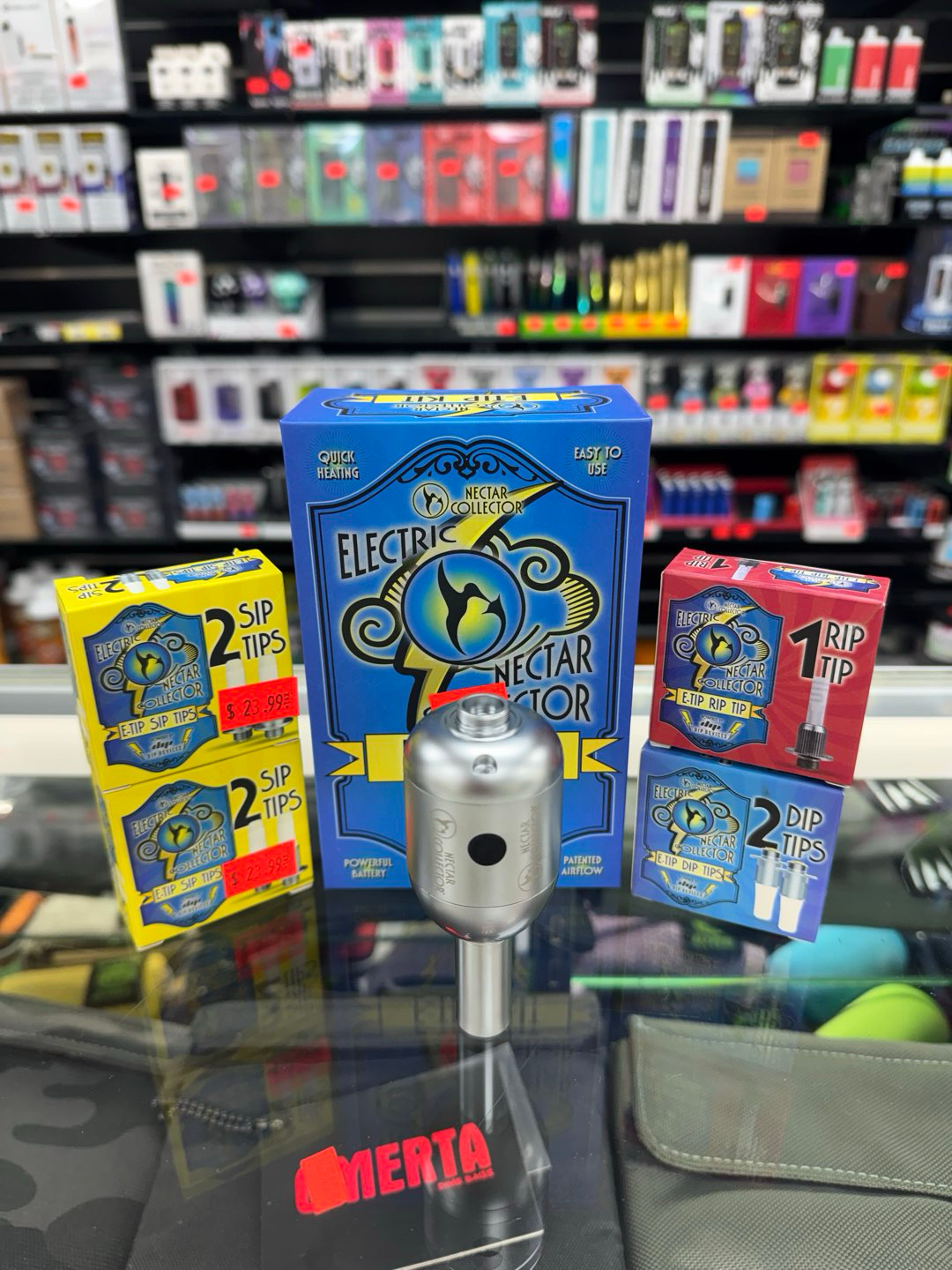 Preview pic of Nectar collector E-tip kit with 8 extra trips