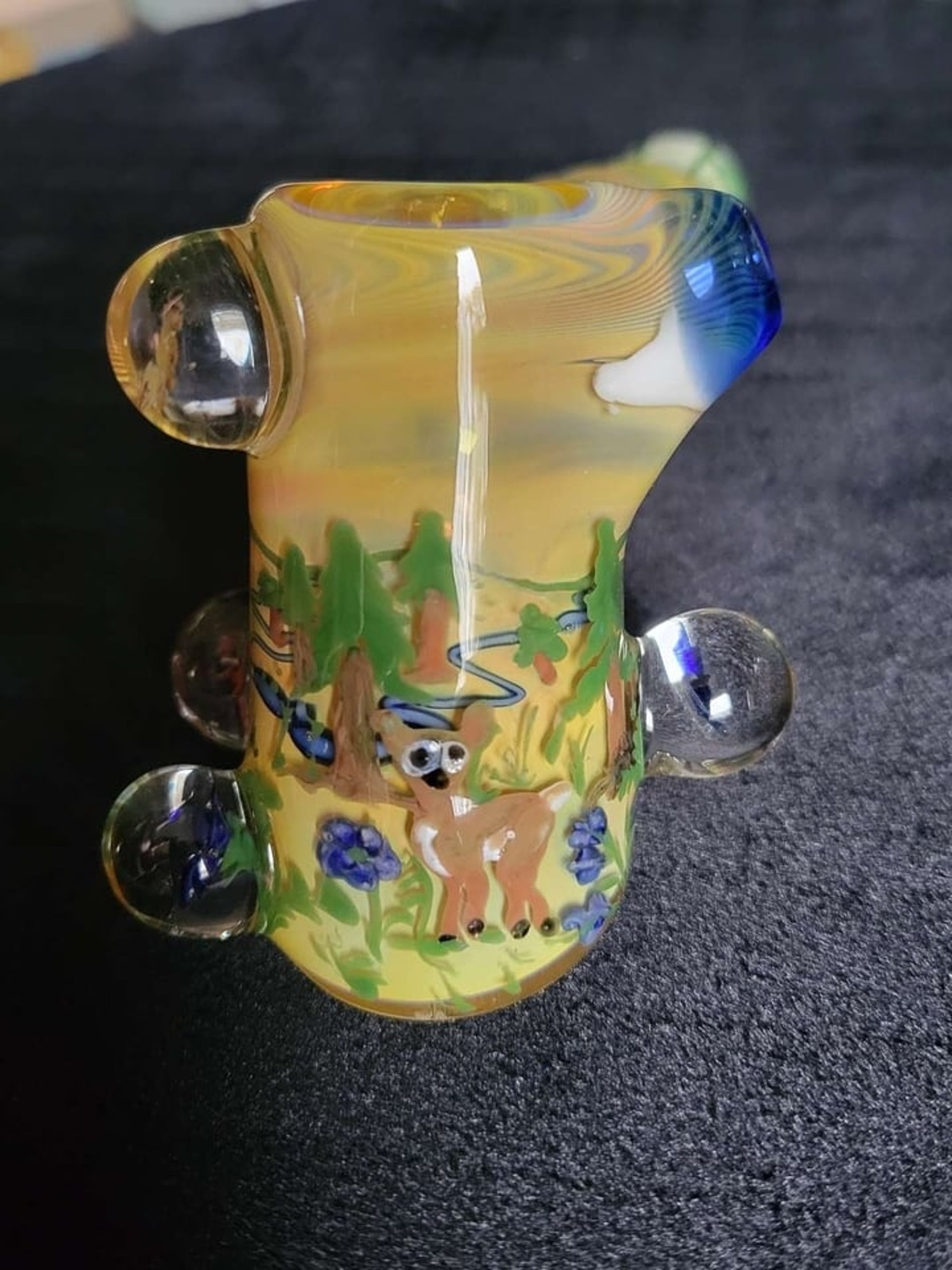 Preview pic of Bob Badtram Bbad (Snodgrass apprentice) Forest Scene; Fumed Hammer.