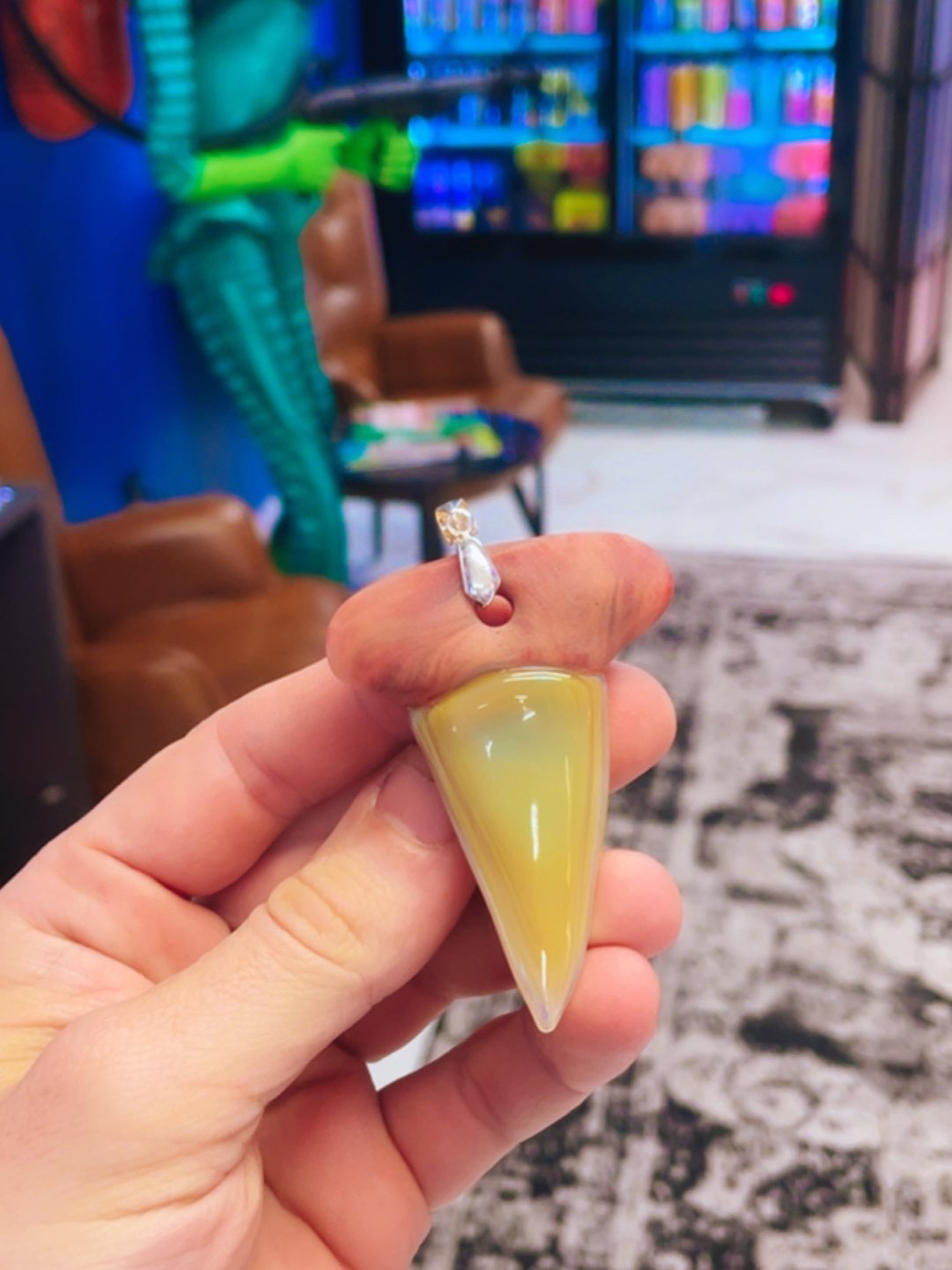 Preview pic of Cold Worked Shark Tooth Pendent