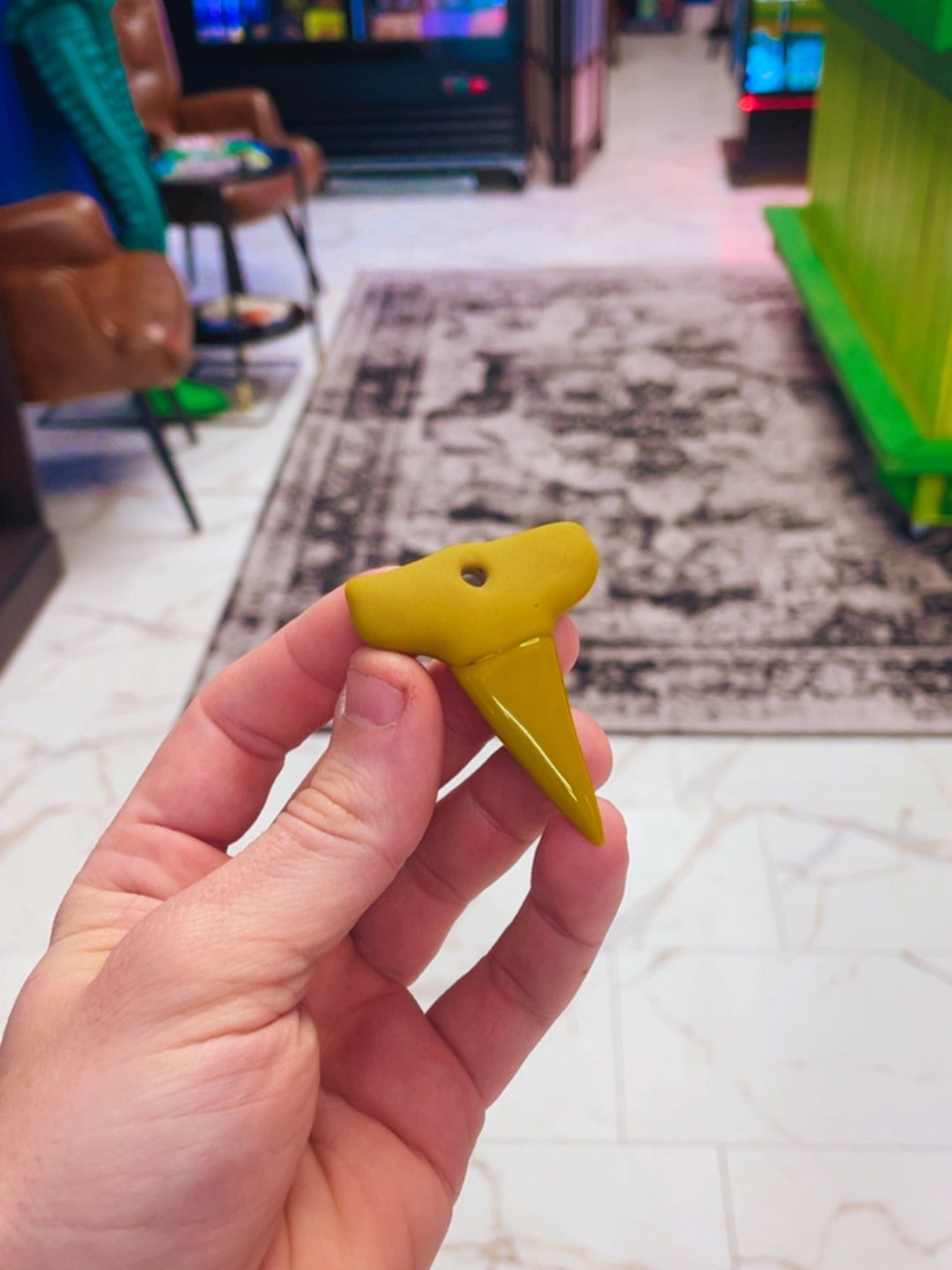Preview pic of Cold worked Shark Tooth Pedent