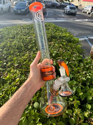 Preview pic of Oj flame beaker orange