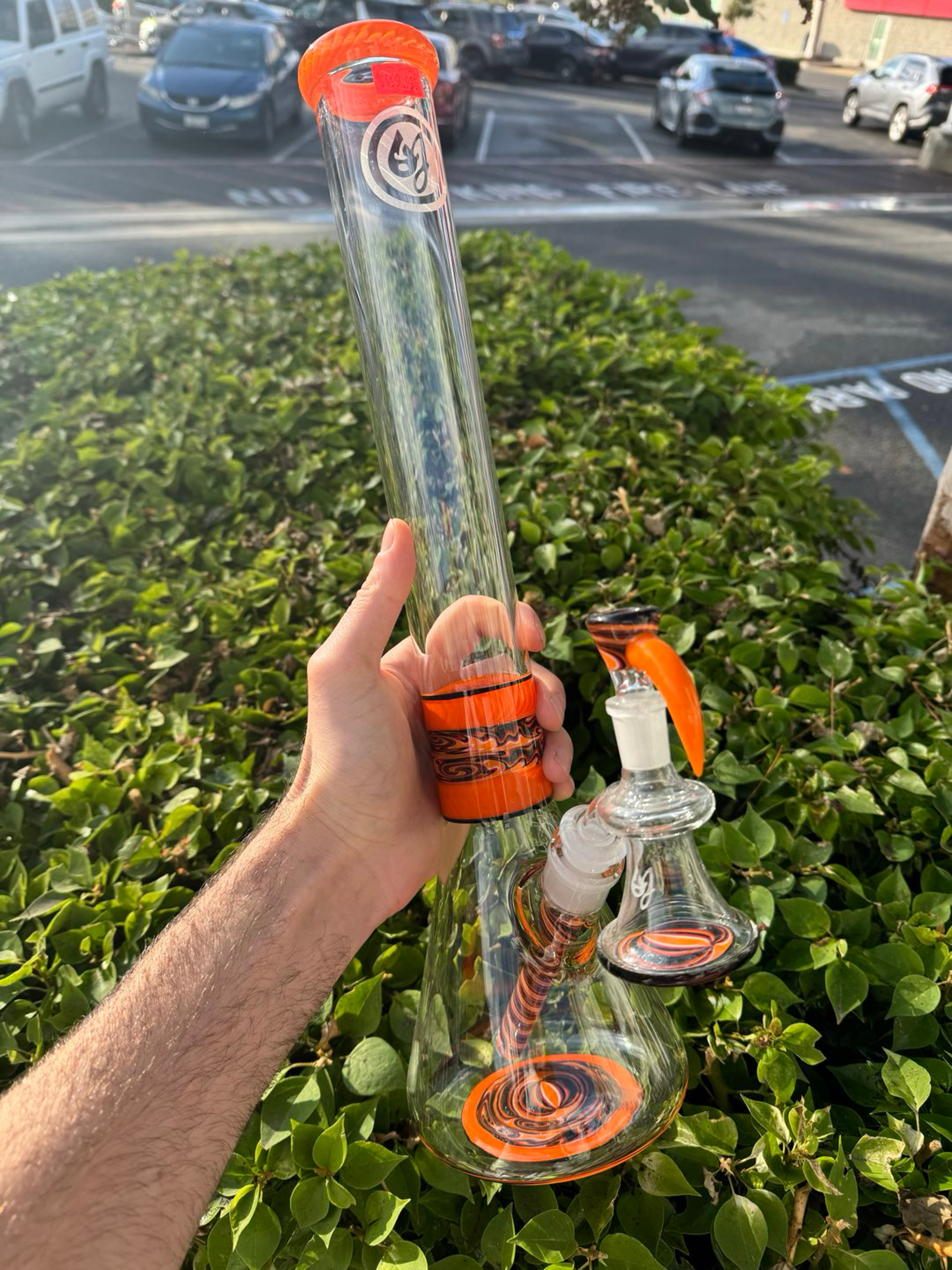 Preview pic of Oj flame beaker orange