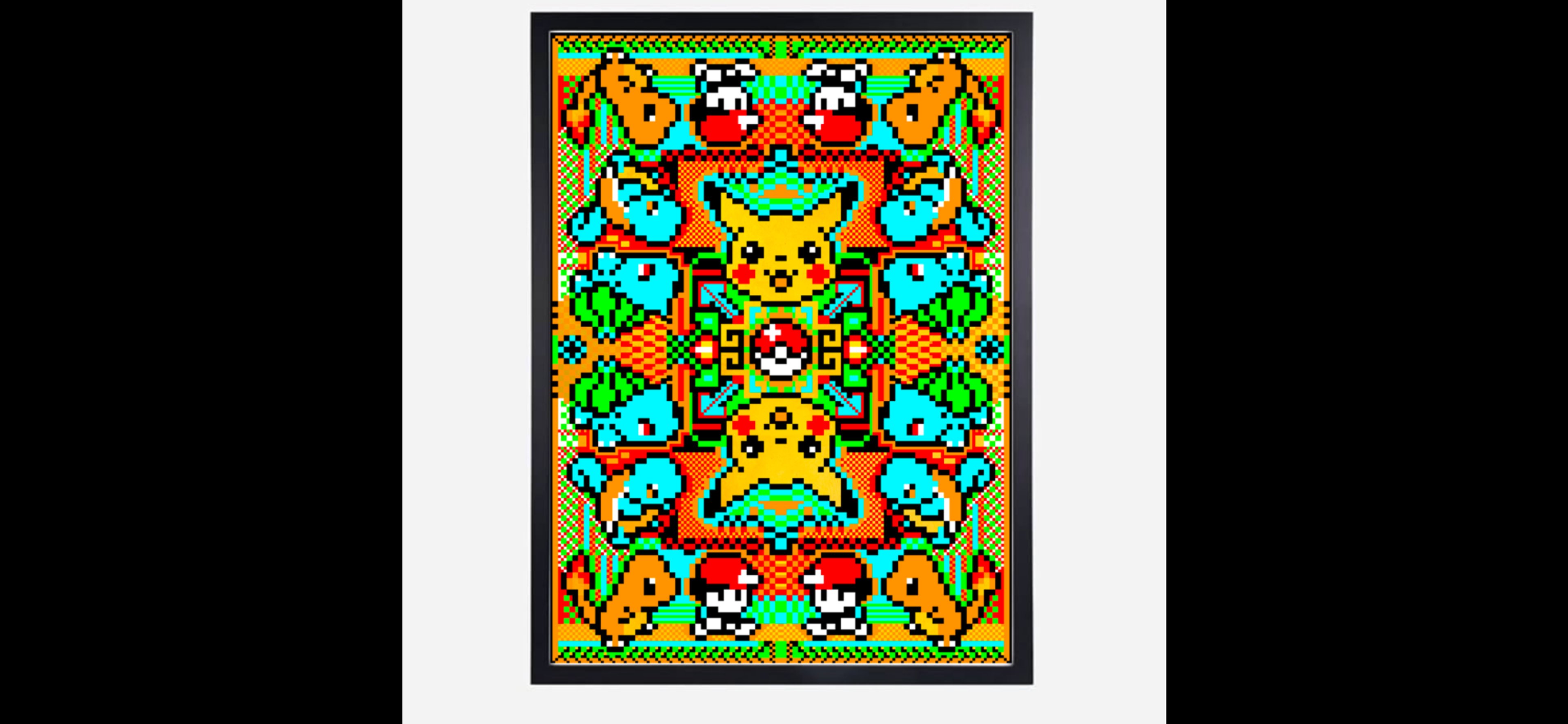 Preview pic of Poke bit metallic gold PRINT