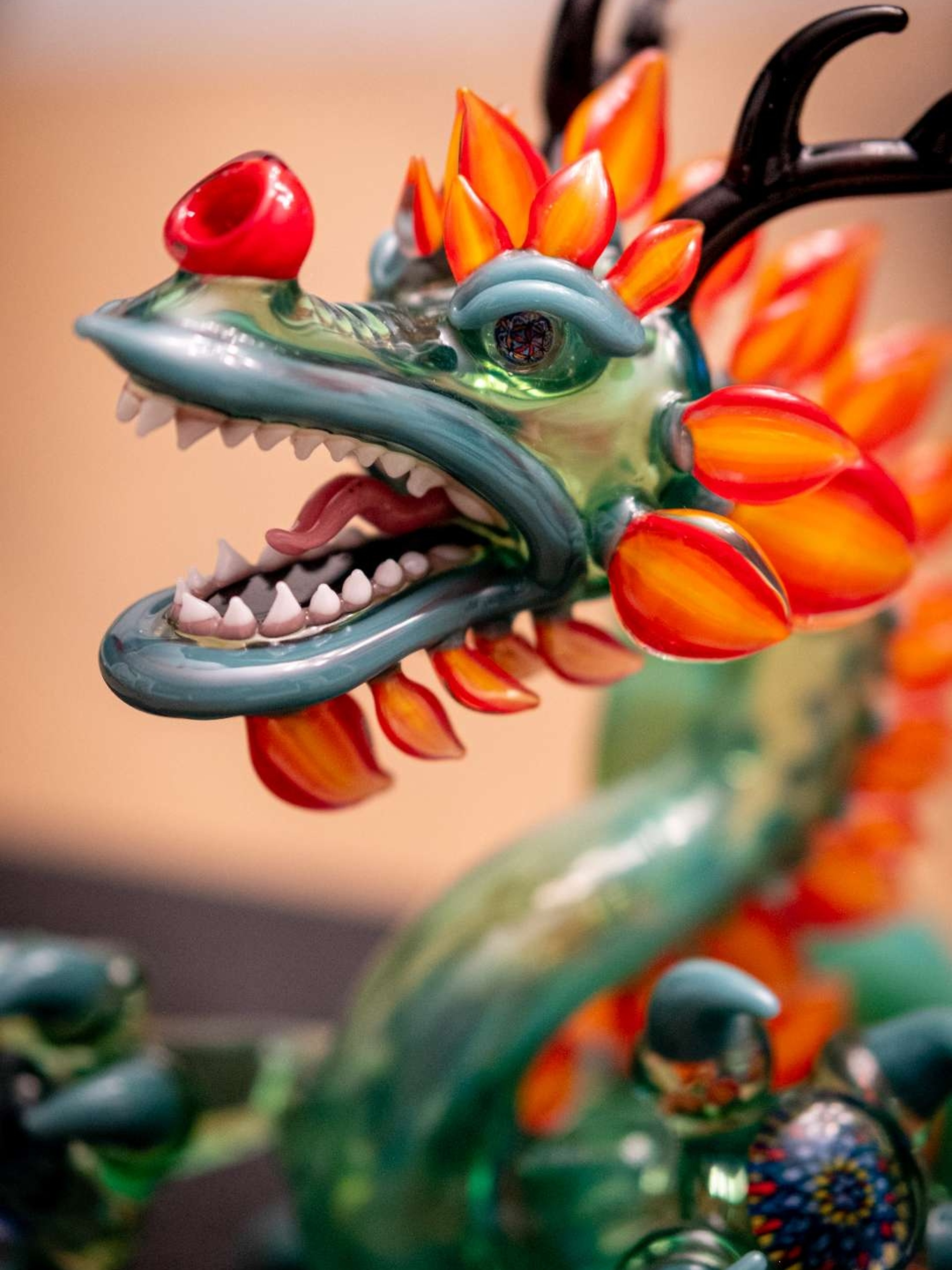 Preview pic of Joe Peters x Roseroads Kojima Dragon 2015 with Matching Cap and David R Freeland Jr Pendant