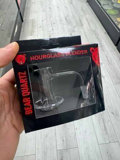 Preview pic of Bear quartz hourglass blender 10mm 90
