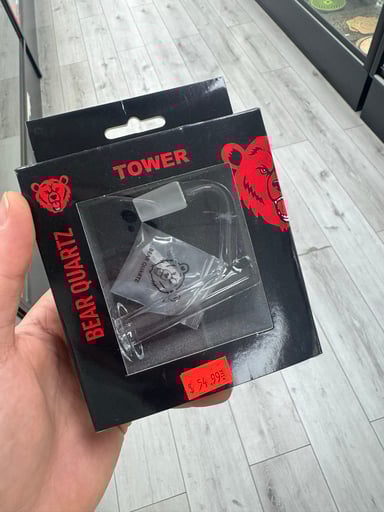 Preview pic of Bear quartz tower 14mm 90