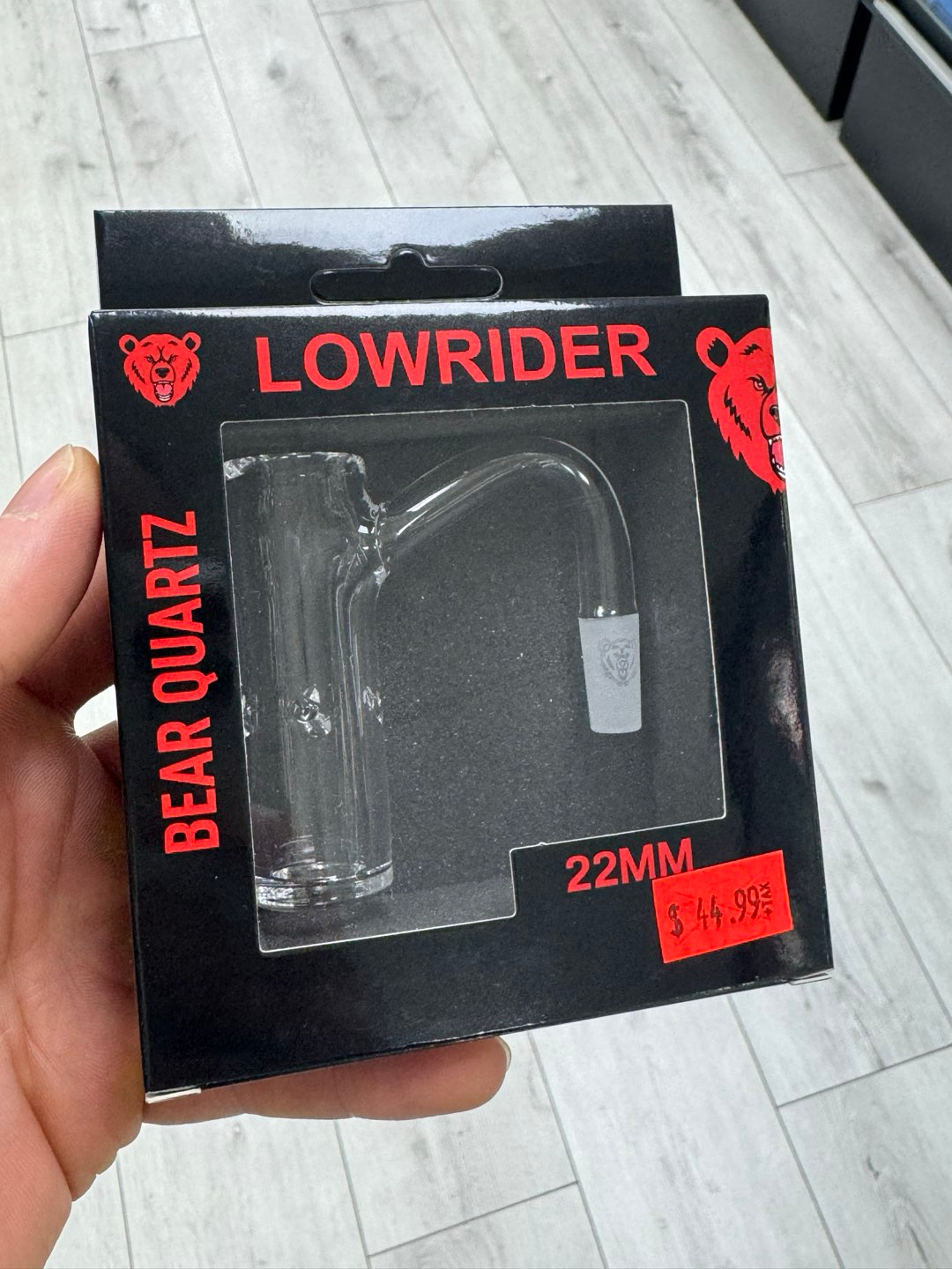 Bear quartz lowrider 22mm 10mm 90 image 0