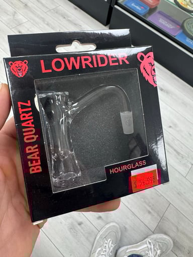 Preview pic of Bear quartz lowrider hourglass 10mm 90