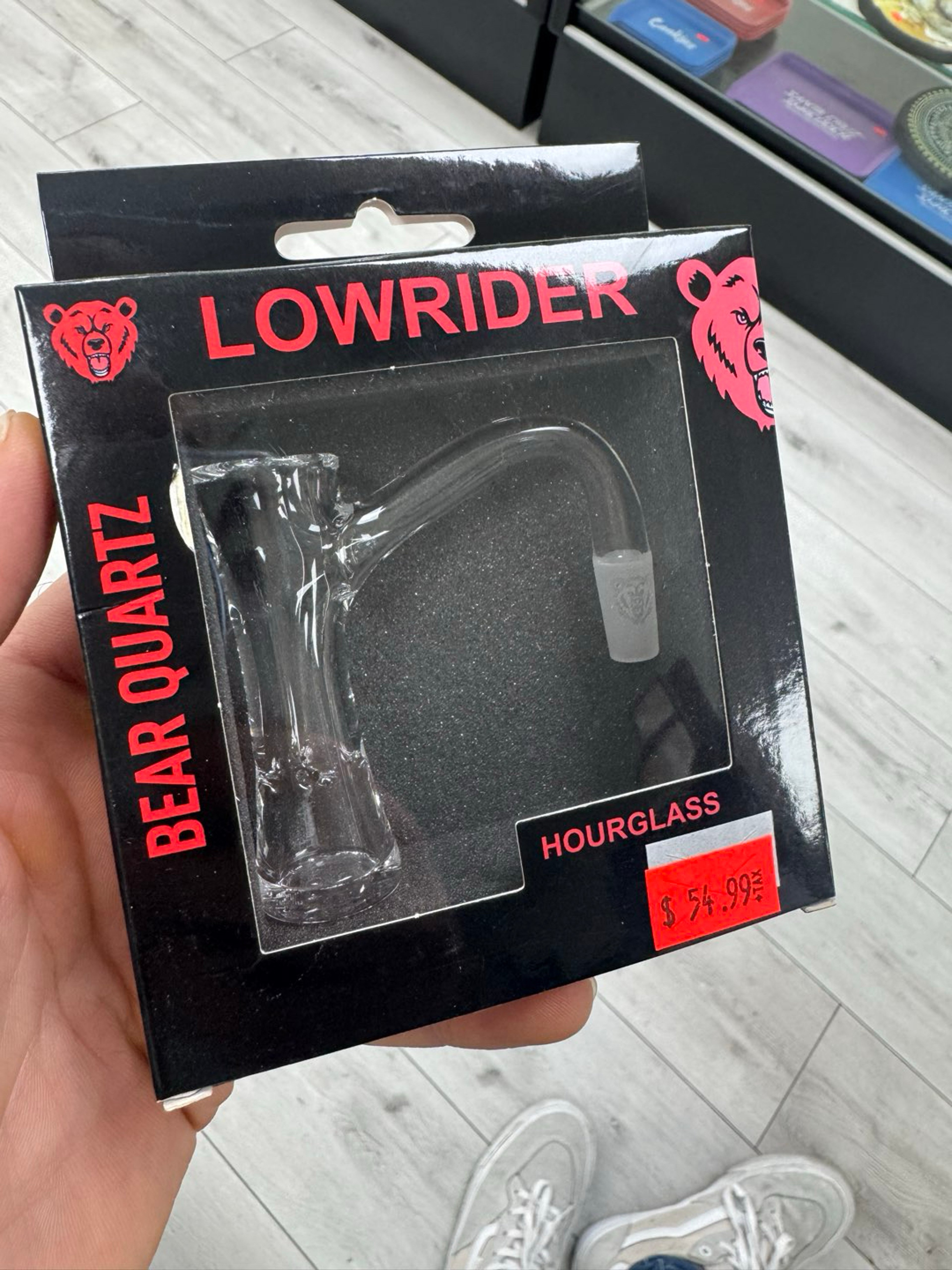 Bear quartz lowrider hourglass 10mm 90 image 0