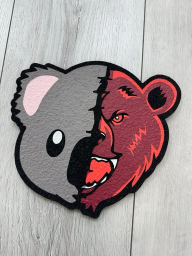 Preview pic of Bear quartz mat 2