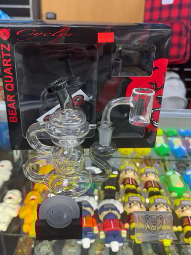 Preview pic of Bear quartz cycler recycler set black