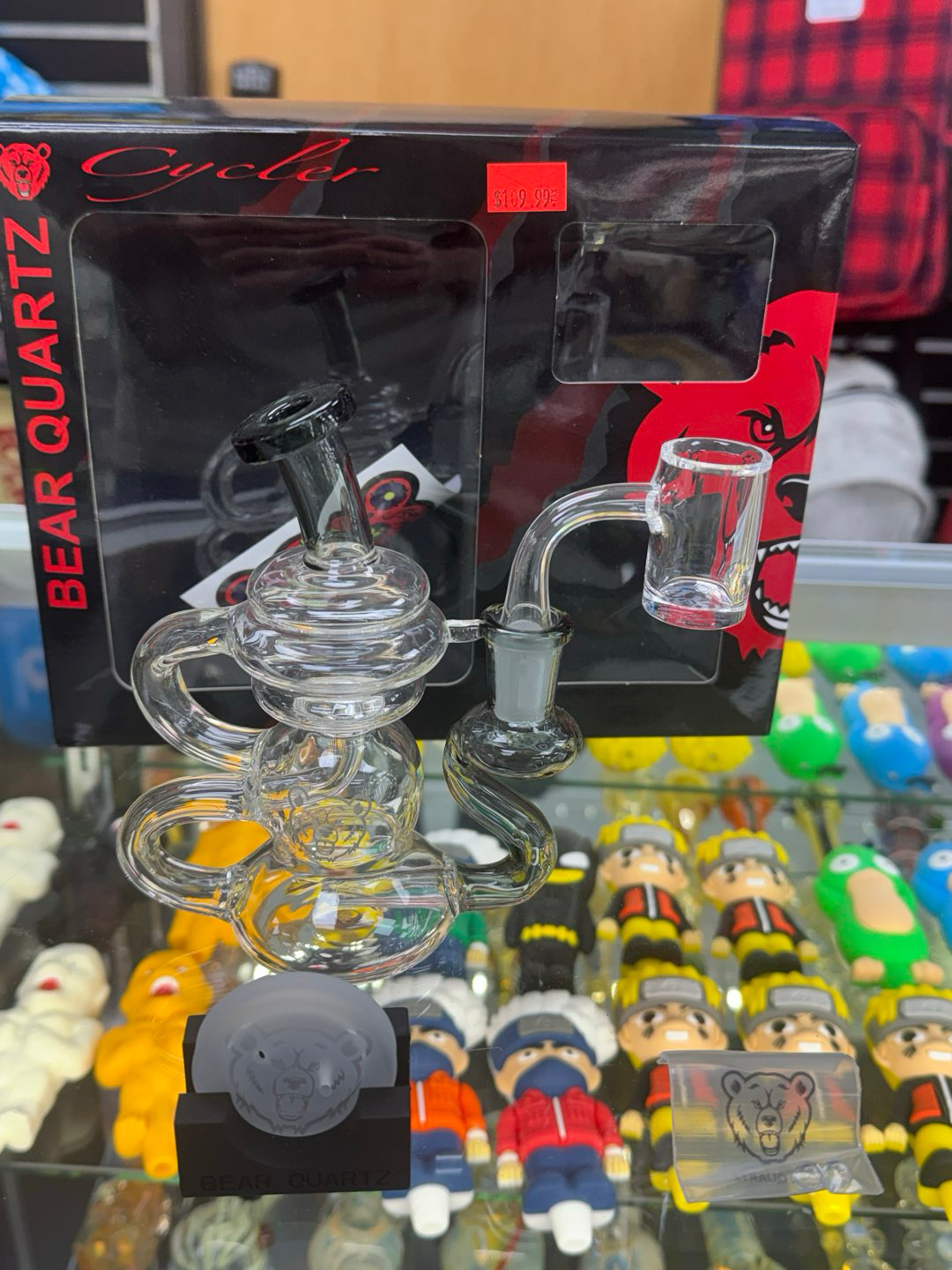 Bear quartz cycler recycler set black image 0