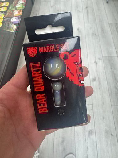 Preview pic of Bear quartz marble set