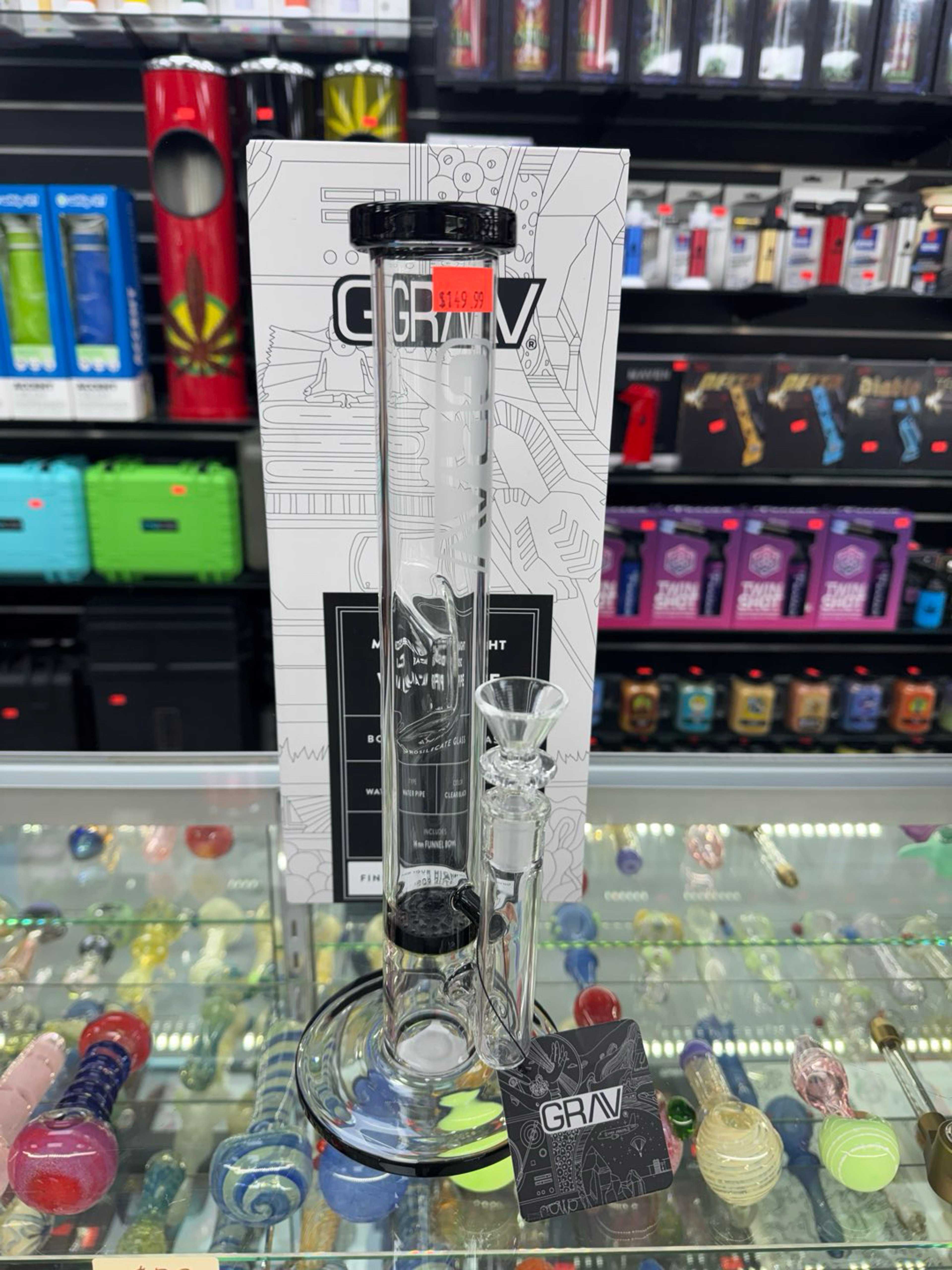 Preview pic of Grav straight tube 12”