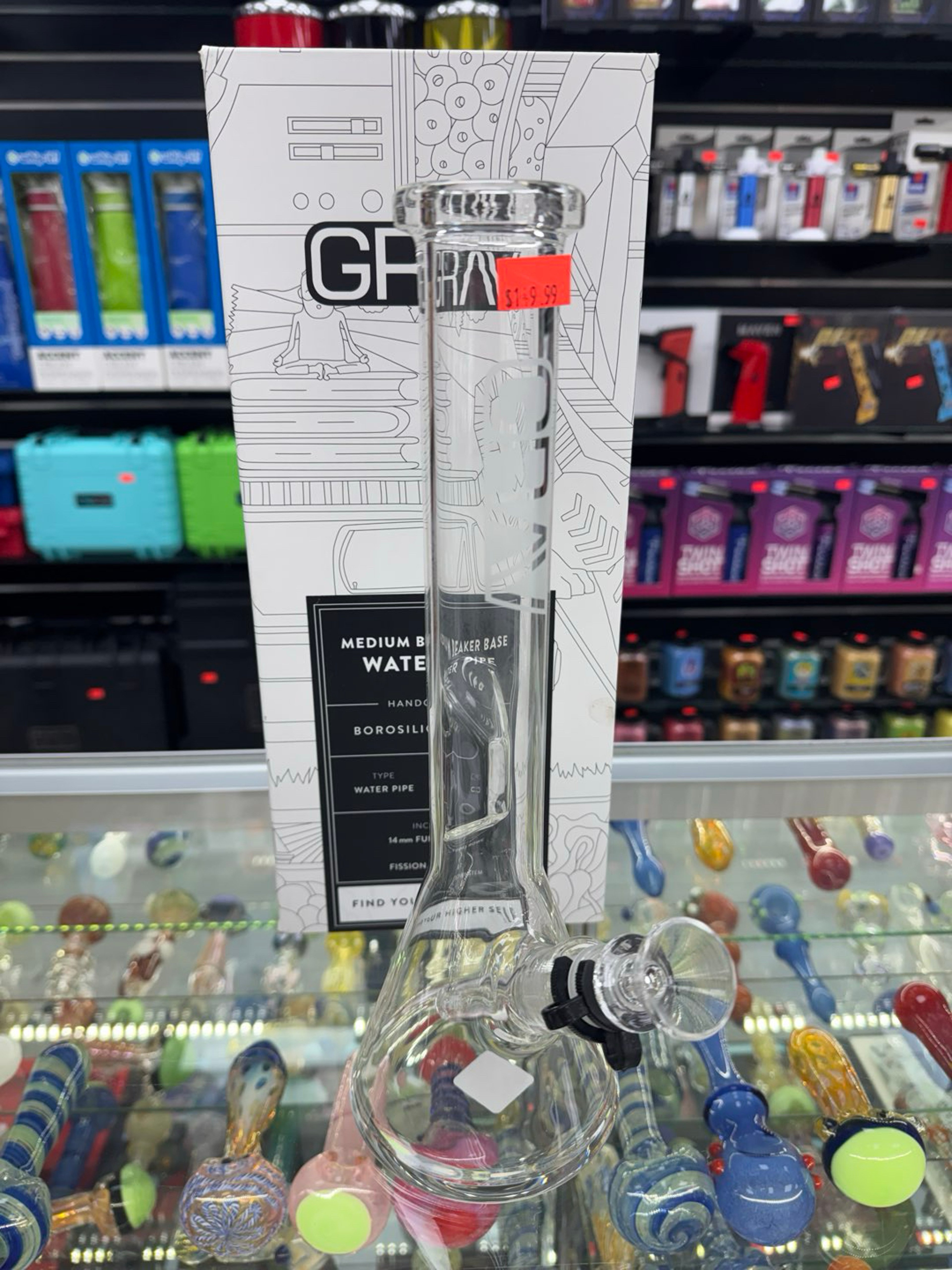 Grav beaker 12” image 0