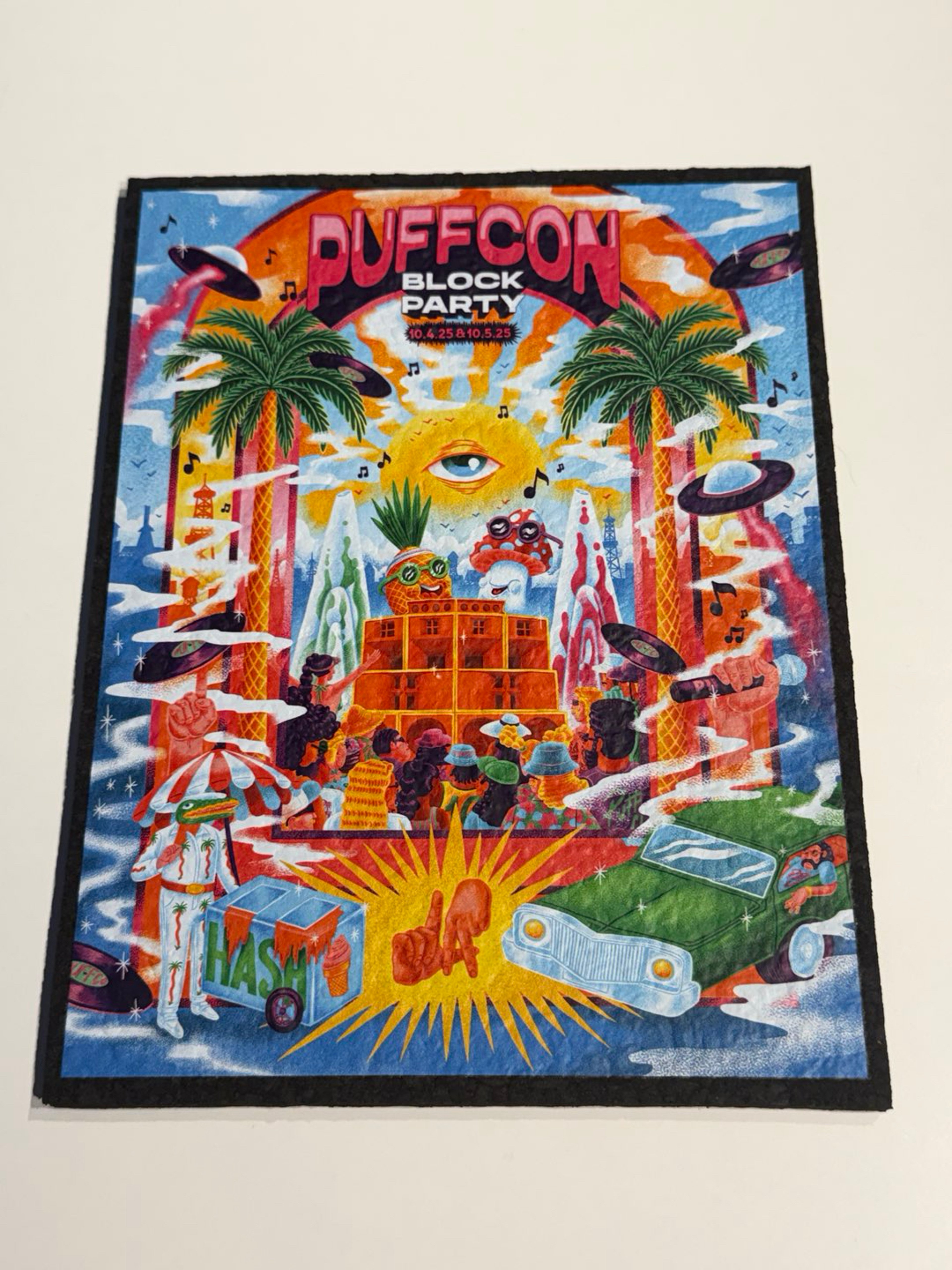 Preview pic of Puffcon 2025 Moodmat