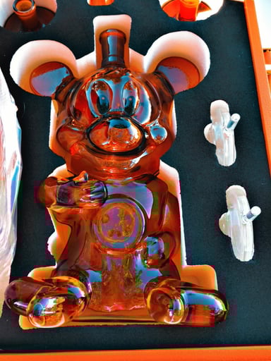 Preview pic of Brand new Glass Teddy Bear Hookah 🧸