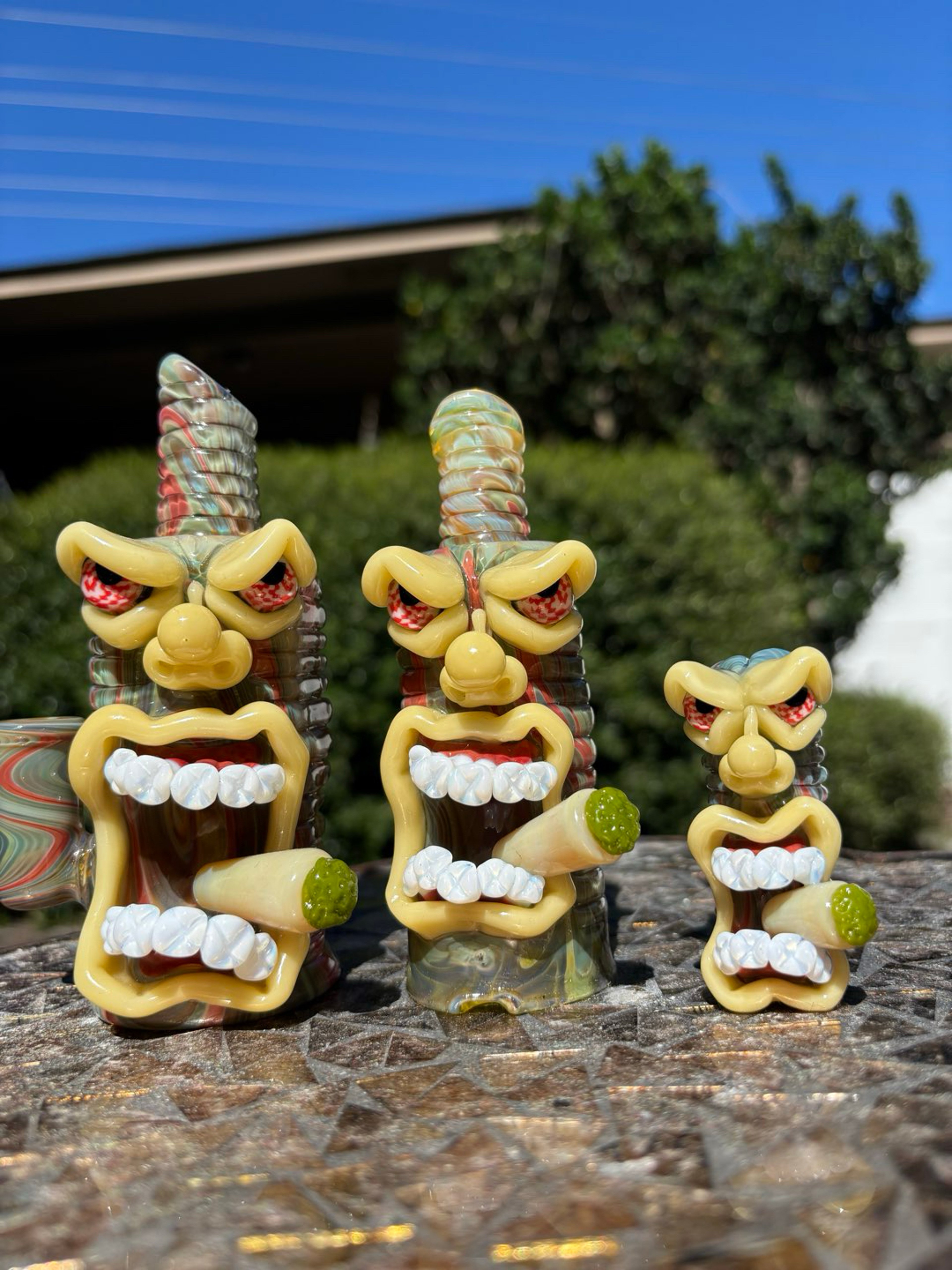3 piece matching frostys fresh glass image 0