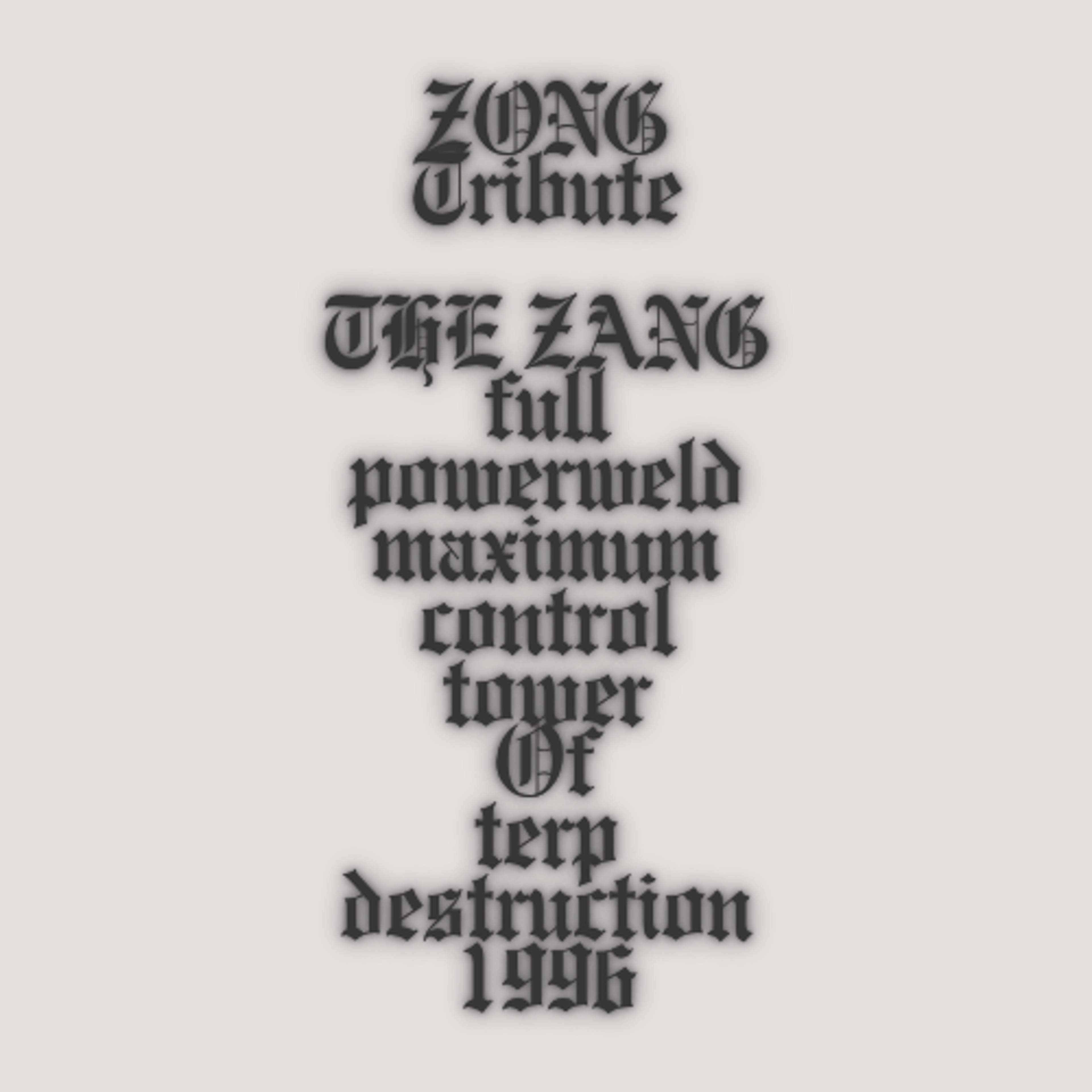 Preview pic of The Zang. ZONG tribute banger