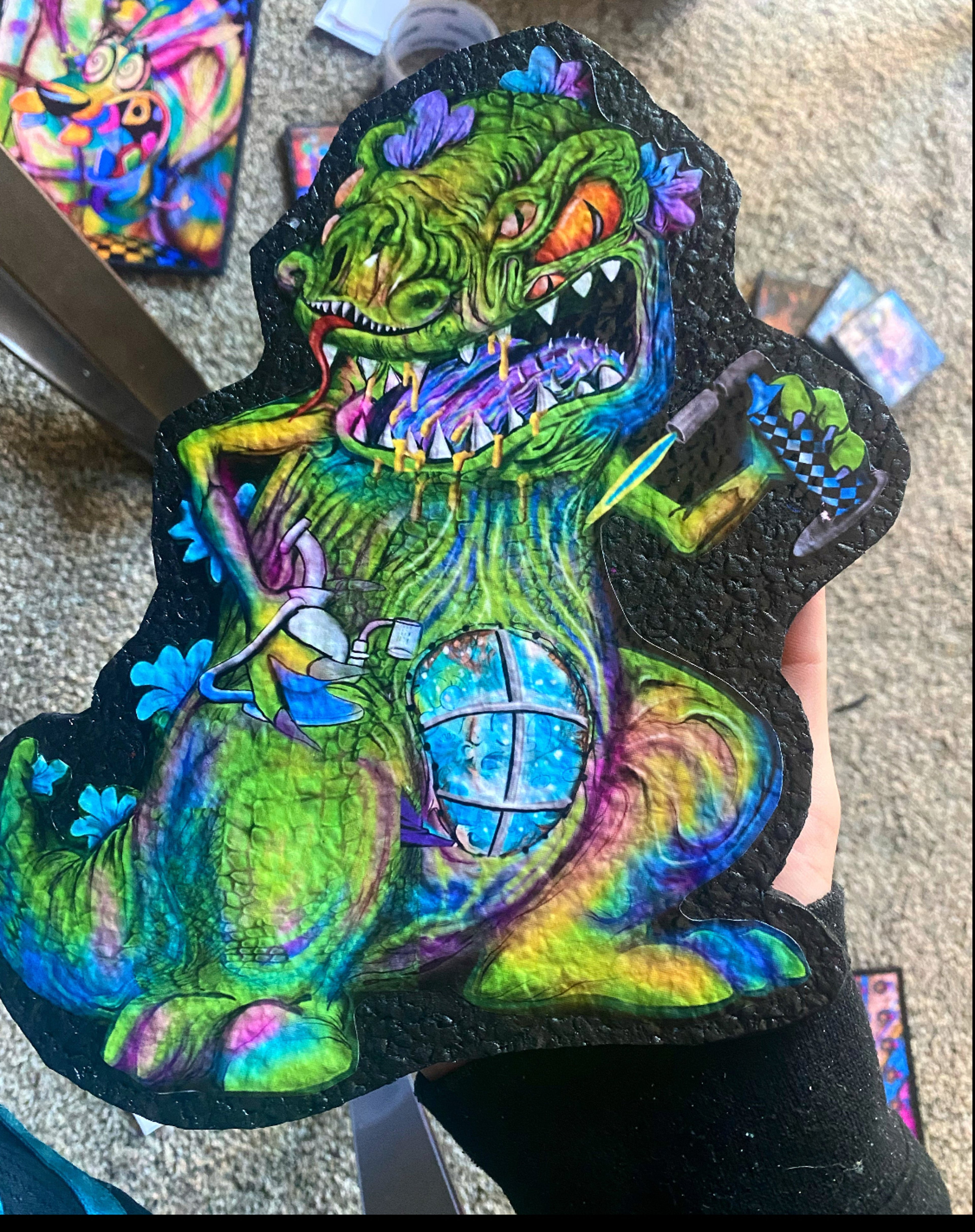 Preview pic of Reptar dabmat