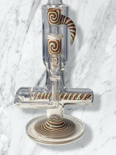 Preview pic of Make offer New Heady Glass Carpenter horizontal inline recycler