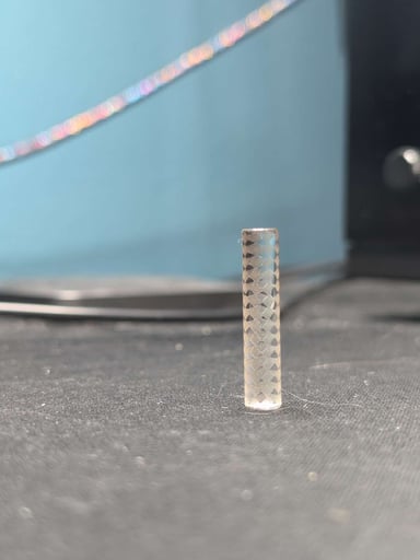 Preview pic of Victory Glassworks Checkerboard Pillar