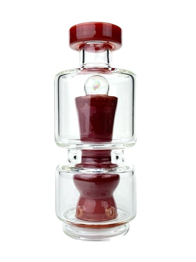 Preview pic of Red Opal Mushroom Attachment for Puffco Peakl