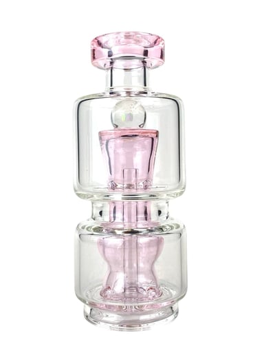 Preview pic of Pink Opal Mushroom Attachment for Puffco Peakl