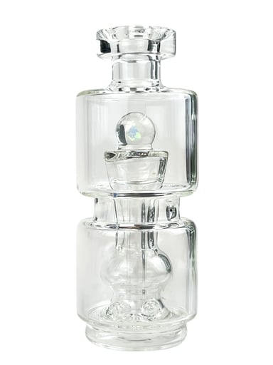 Preview pic of Clear Opal Mushroom Attachment for Puffco Peakl