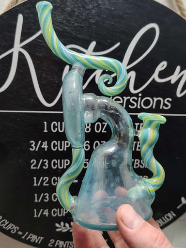 Preview pic of Dabber Jones Powerpump 10mm rig only distilled water used
