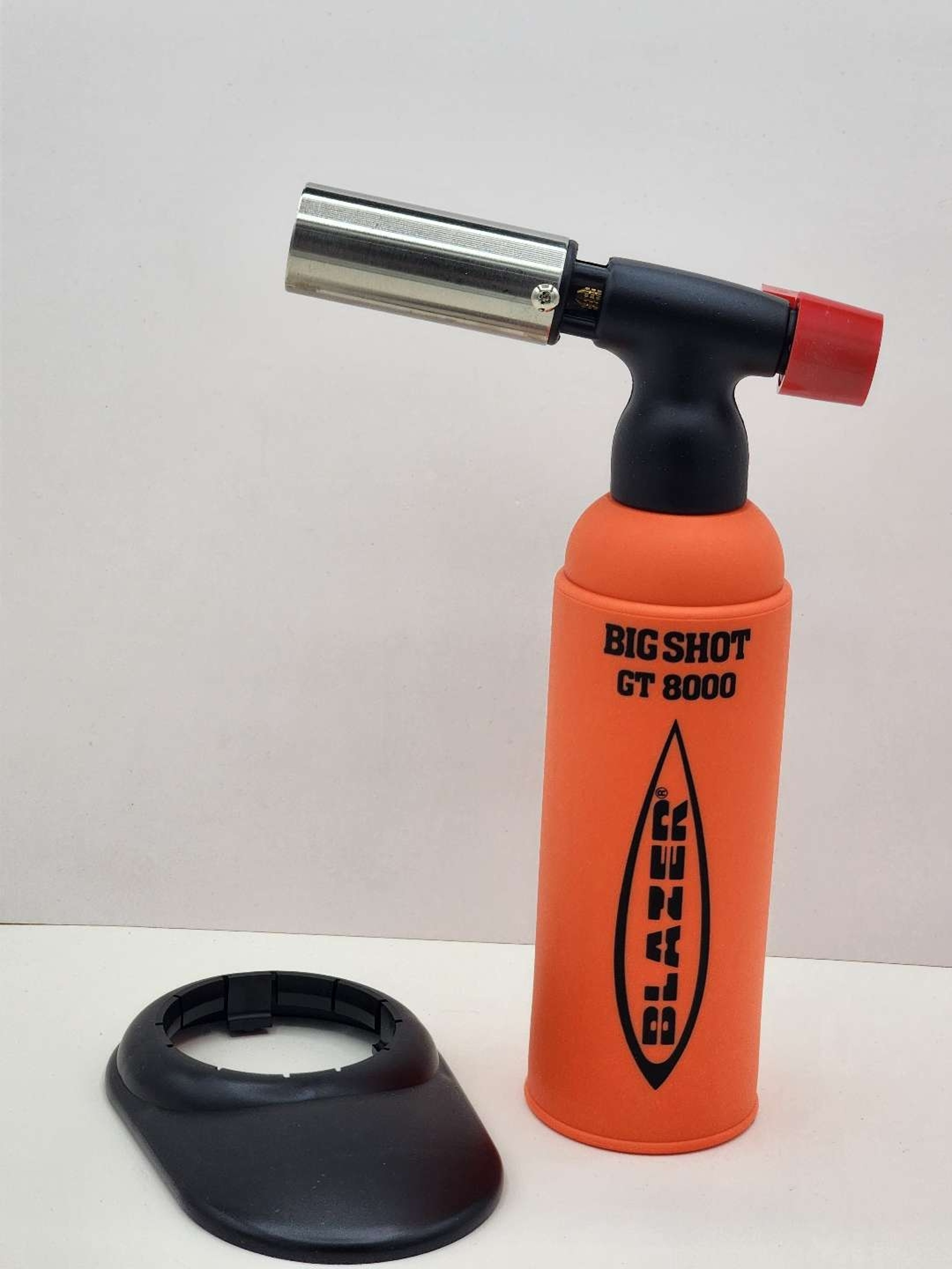 Preview pic of Limited Edition Blaze Orange Blazer Big Shot GT8000 torch (NEW IN BOX)