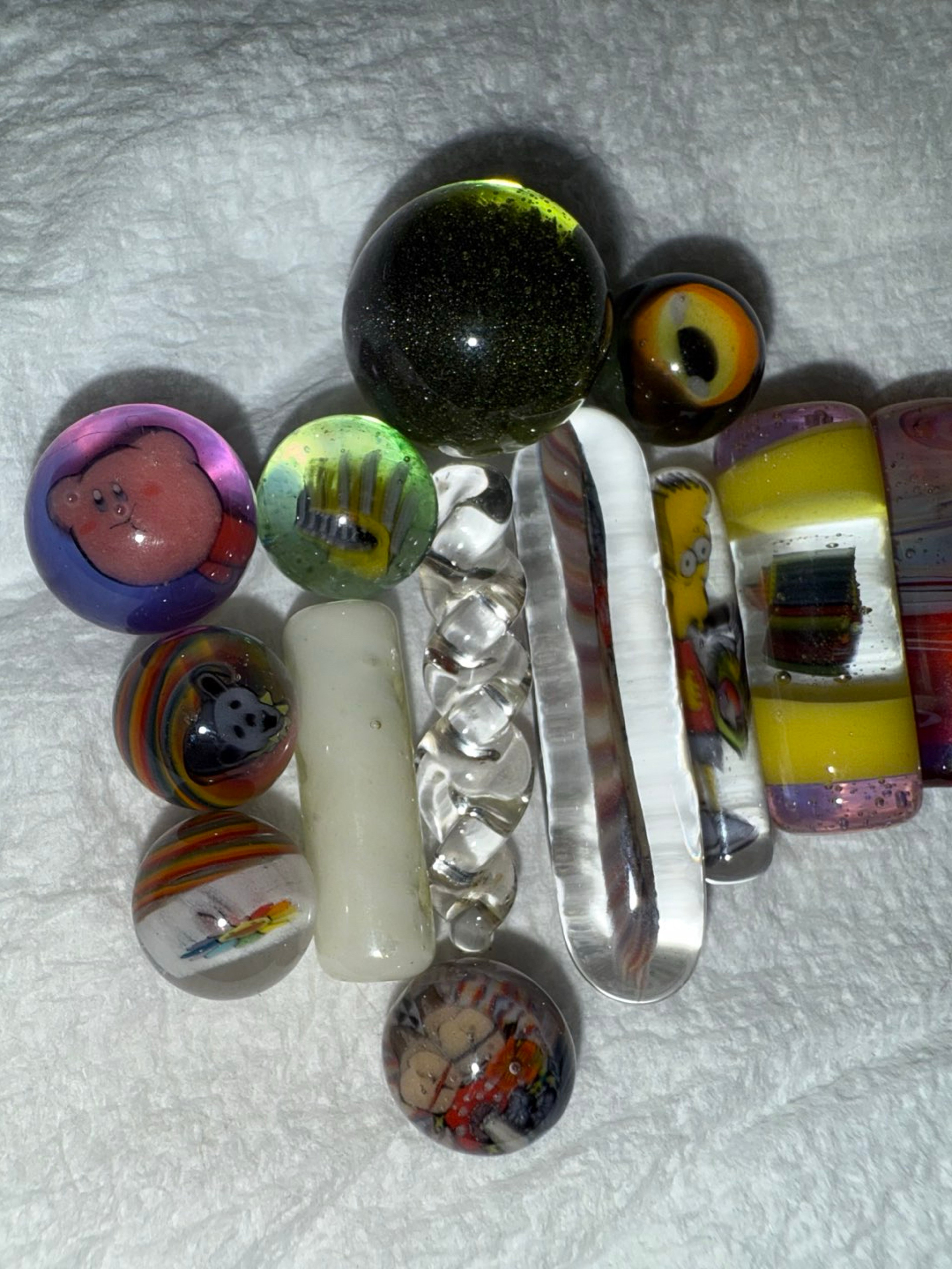 Preview pic of American made MILLIE terp pearls and pillars