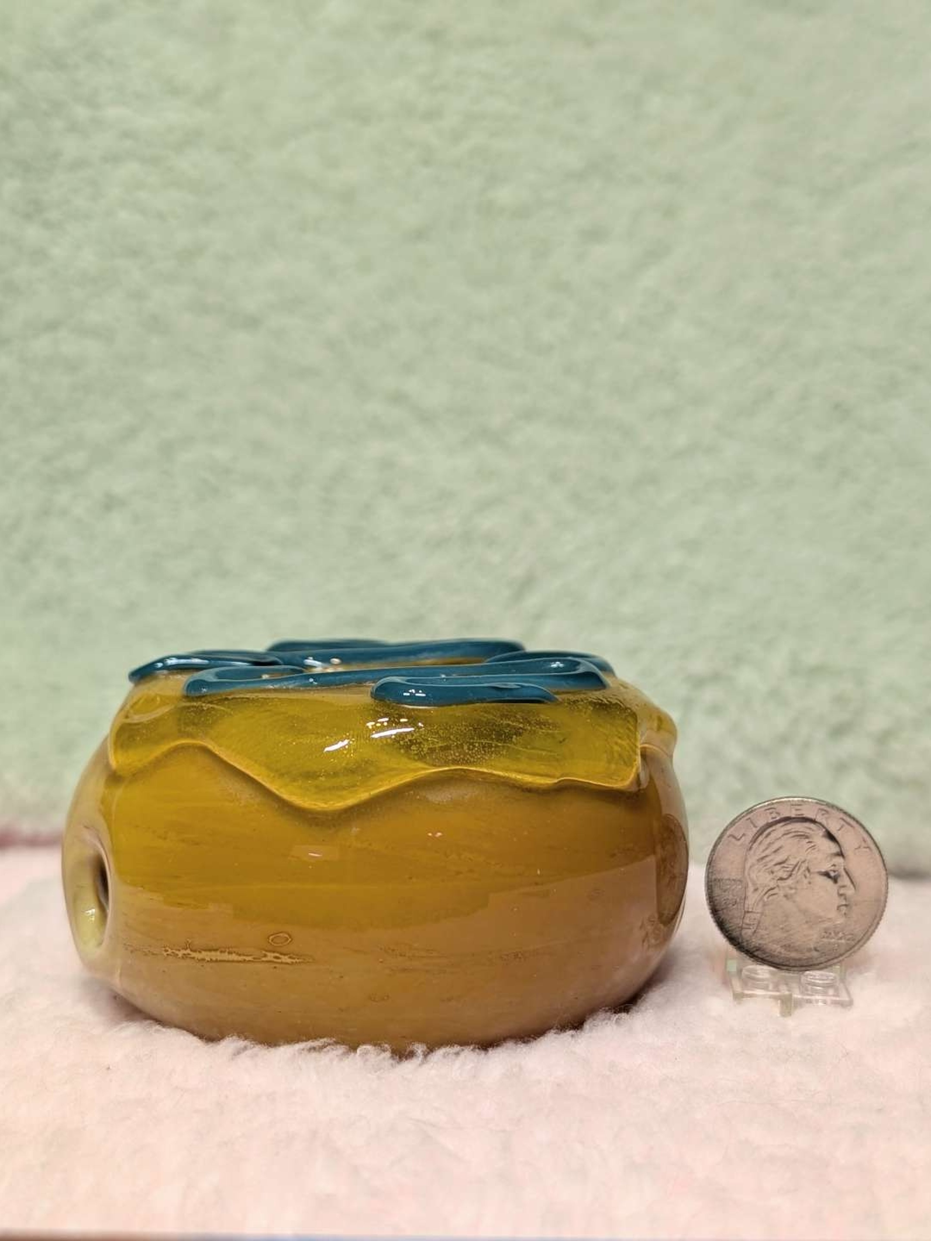 Preview pic of KGB Glass 2015 lemondrop agua azul pipe