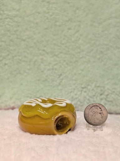 Preview pic of KGB Glass 2015 lemon drop chillum / pendy