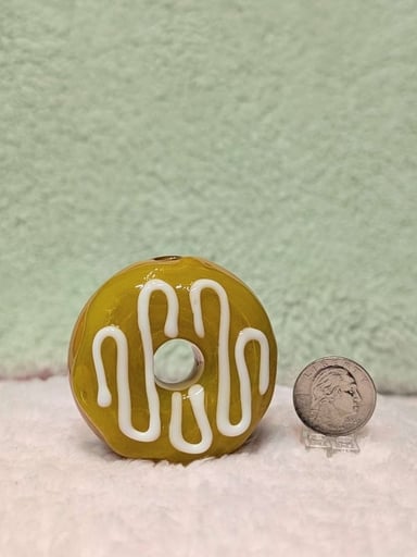 Preview pic of KGB Glass 2015 lemon drop chillum / pendy