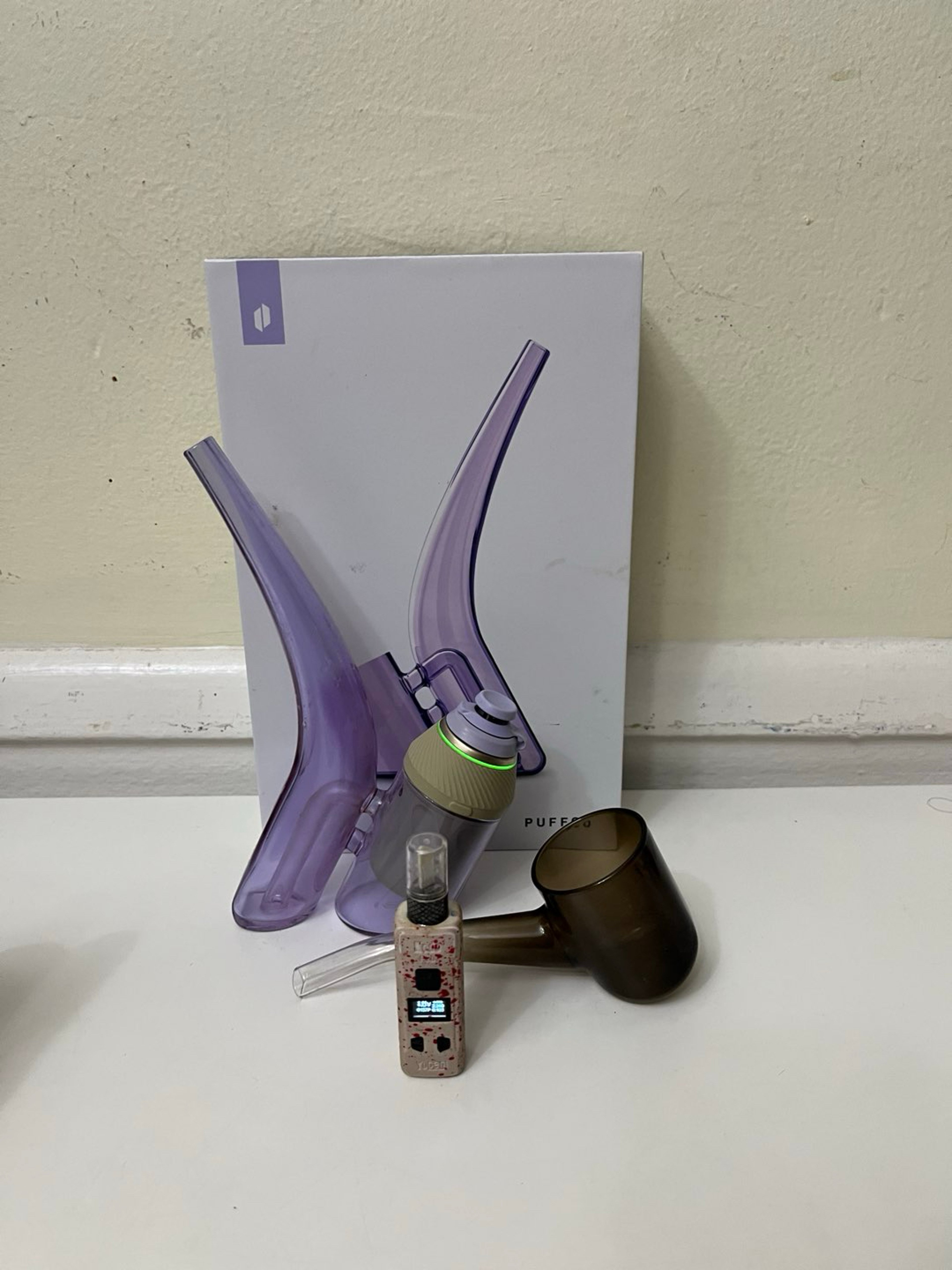Puffco Proxy With Bubbler Attachment And Hot Knife image 0