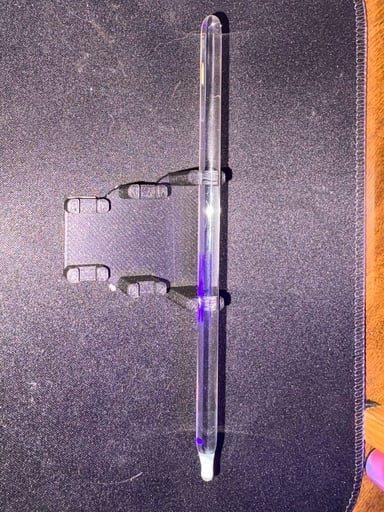Preview pic of ✏️Thick Clear Dab Tool Pencil with Satin White Point ✏️ by @Sap Glass