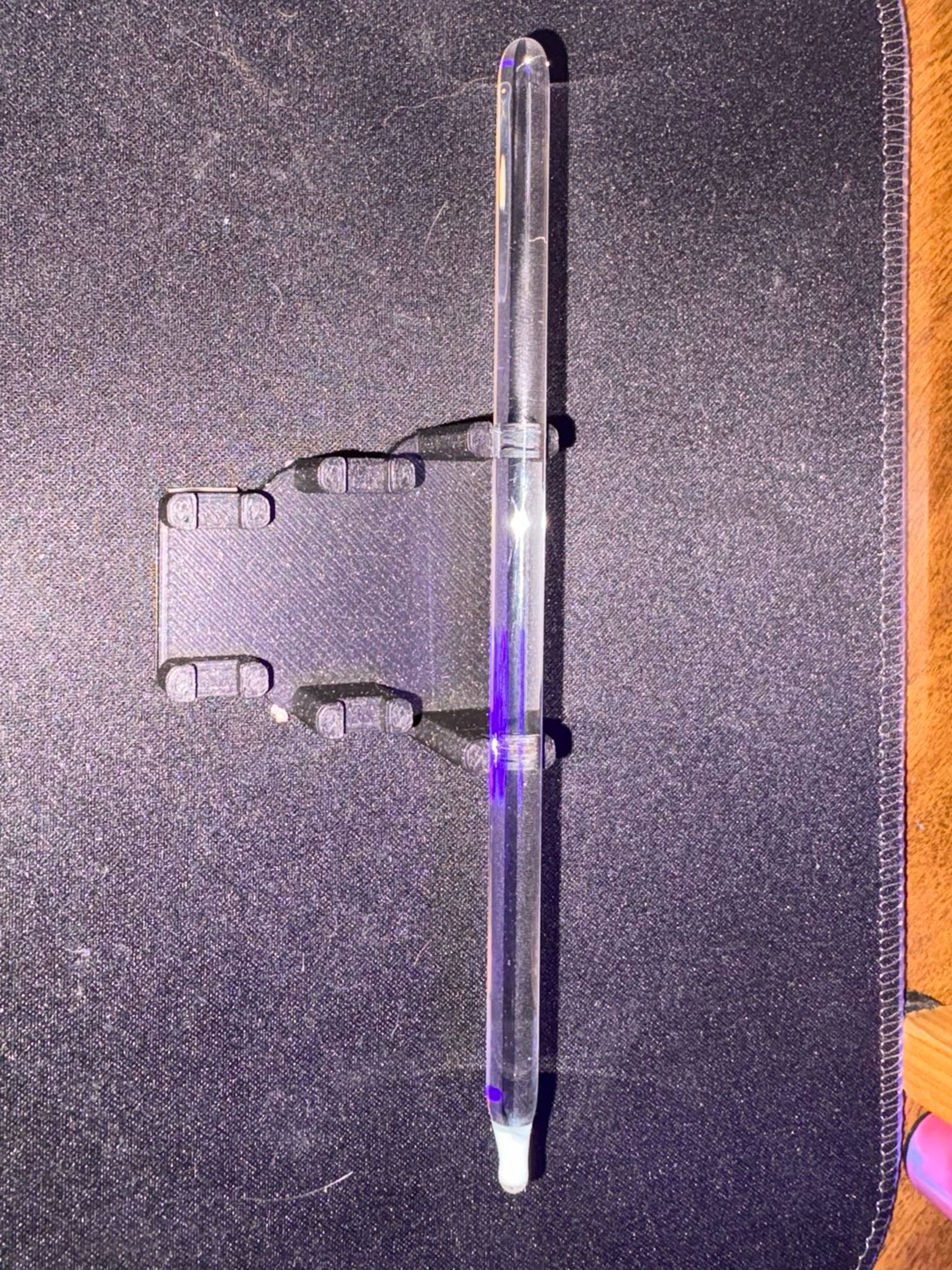 Preview pic of ✏️Thick Clear Dab Tool Pencil with Satin White Point ✏️ by @Sap Glass
