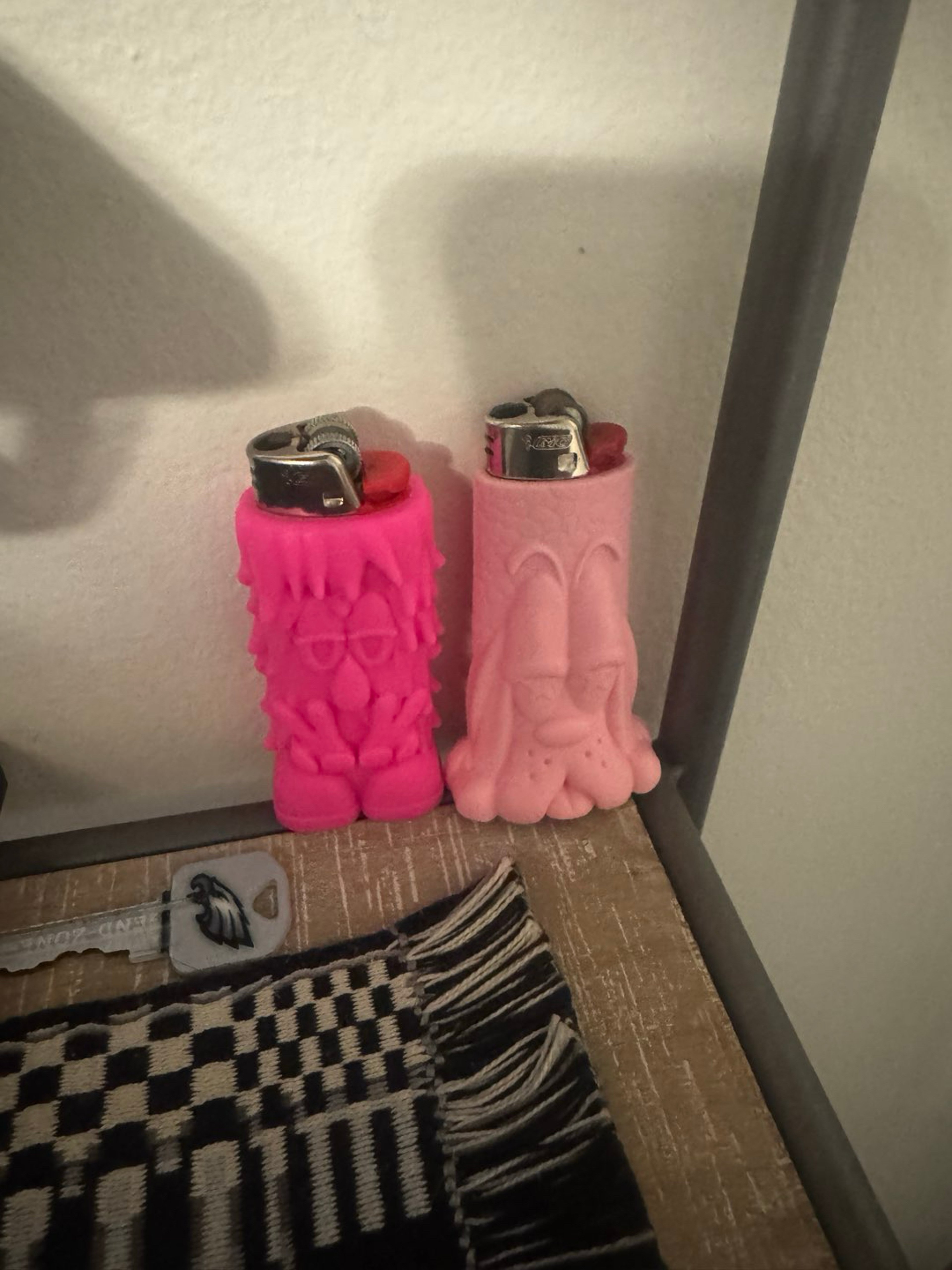 Preview pic of Lighter cases pink (2) package deal