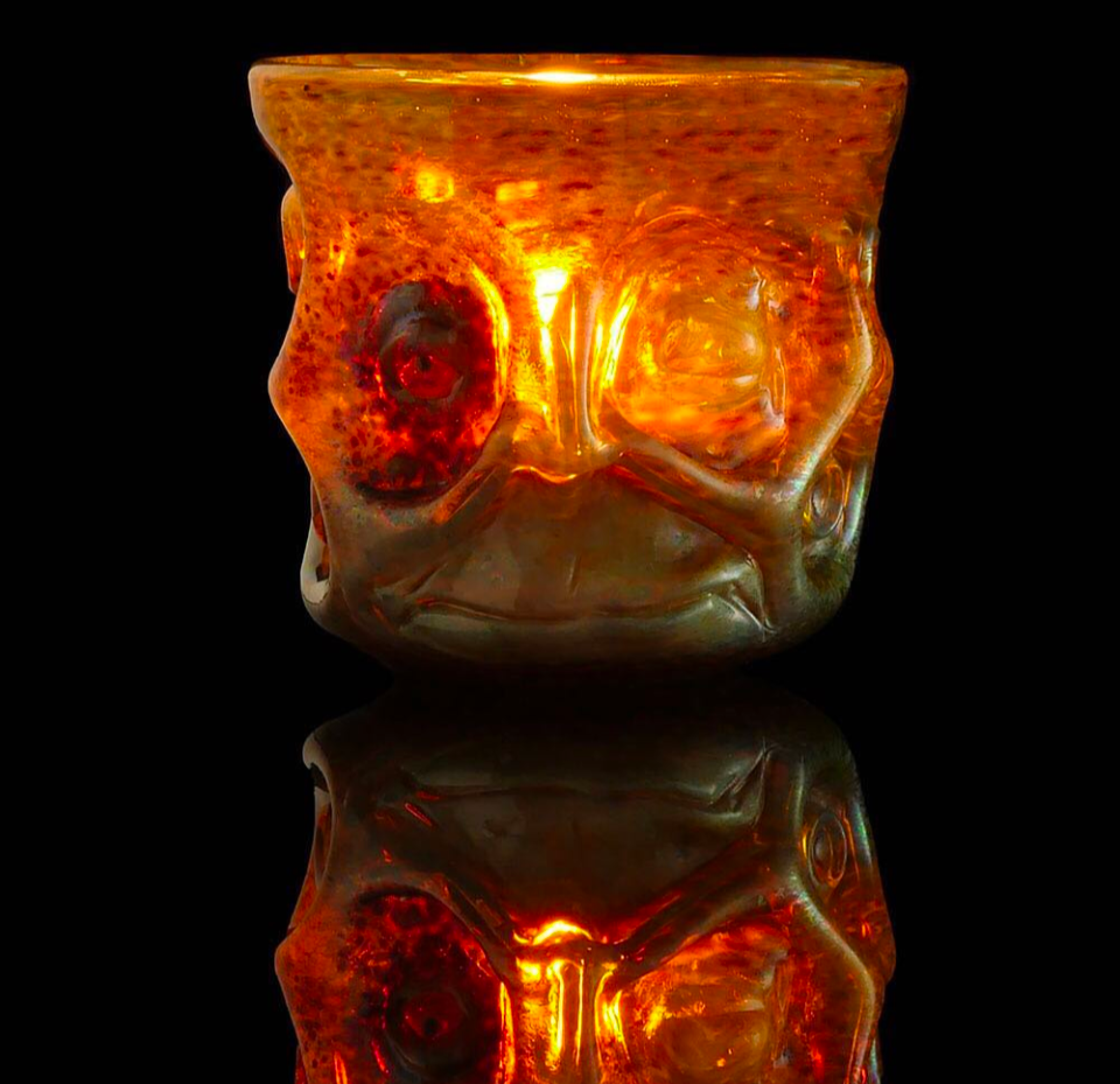 Salt pod #125 12-1-2018 candle holder image 0