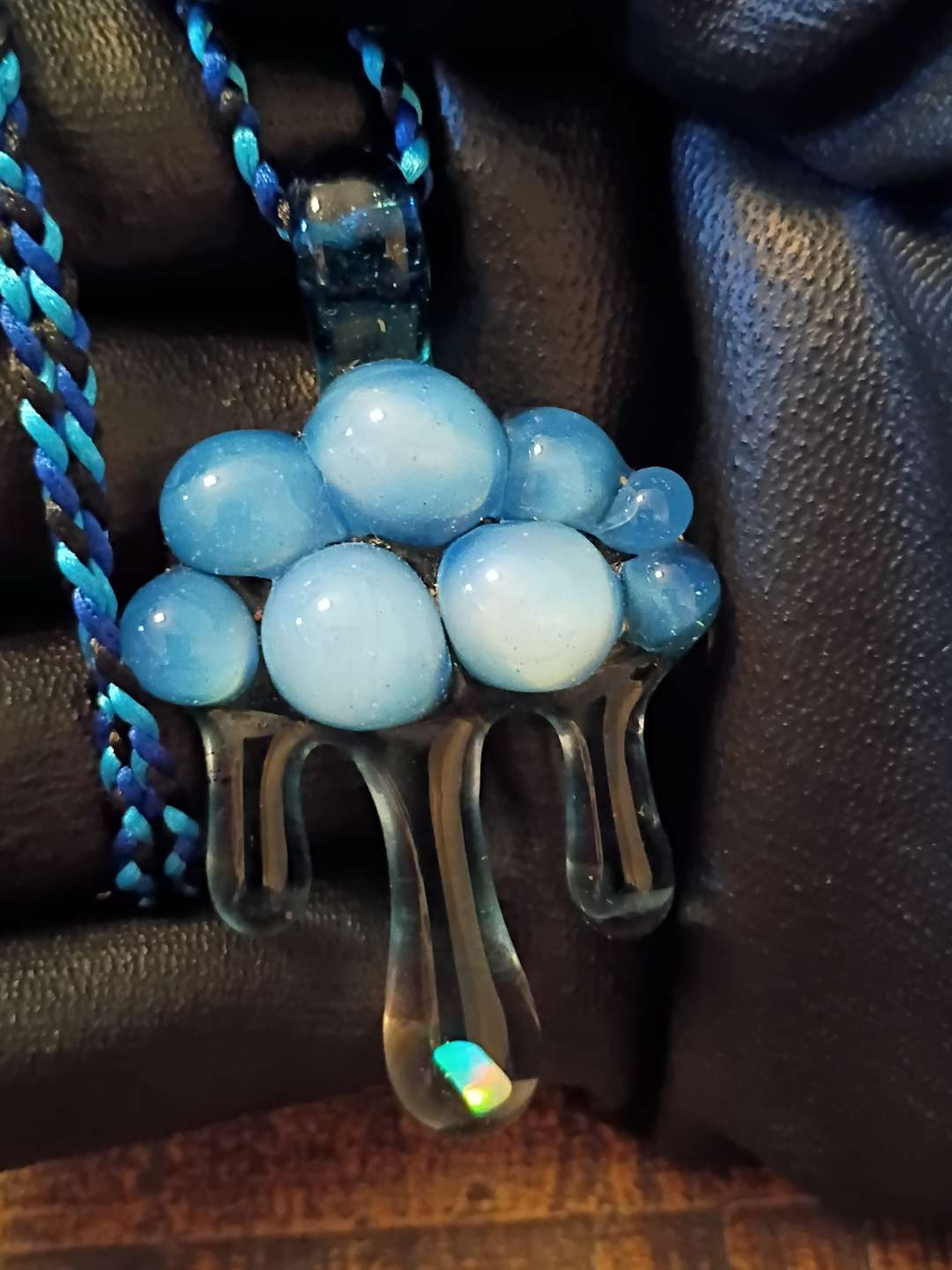 Preview pic of Opal rain pendant